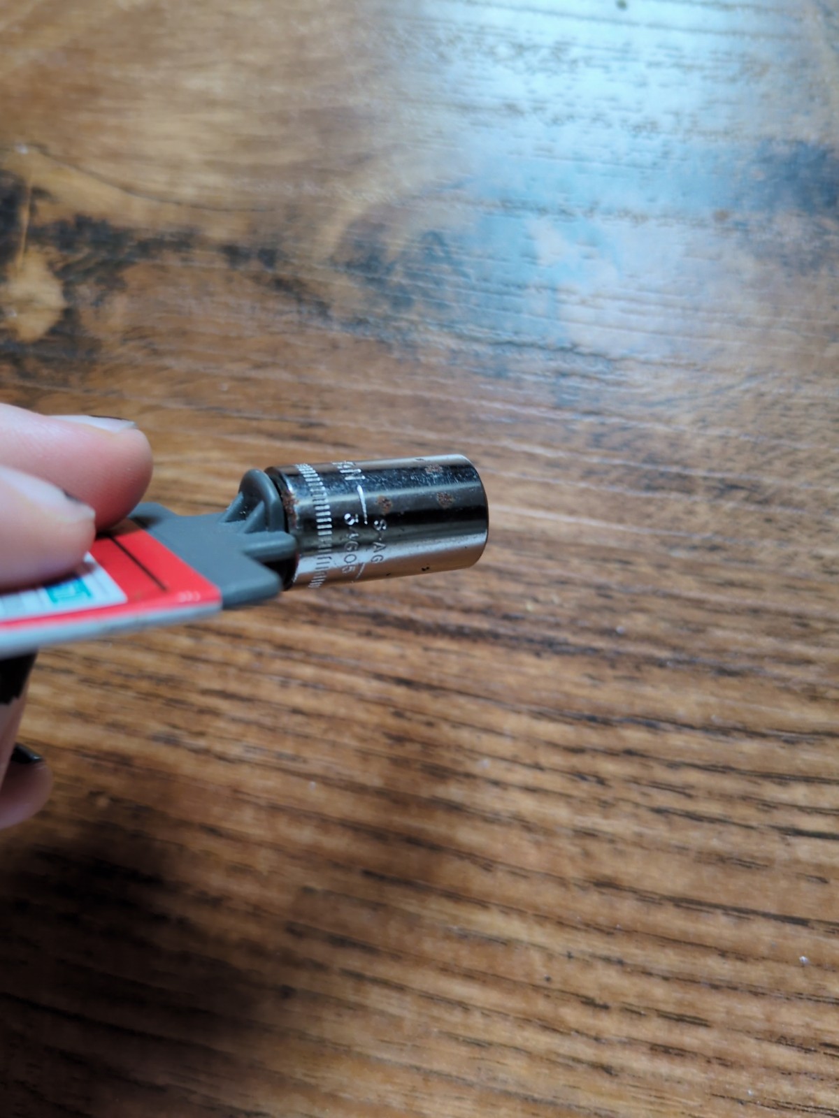 Craftsman 9mm 1/4 Drive Socket USA Metric. Small Amount of Rusting See Photos
