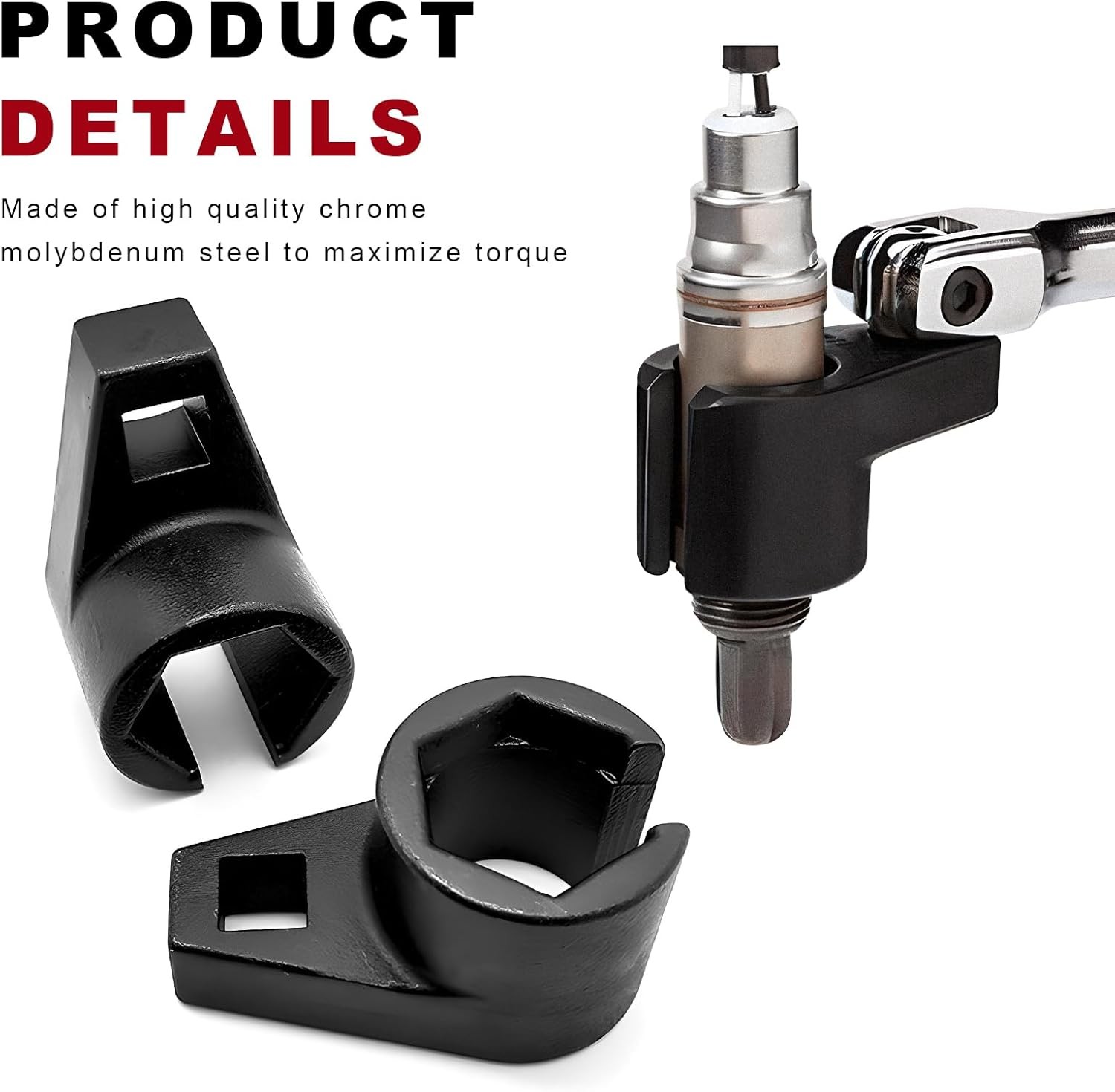 Oxygen Sensor Socket, 3/8-Inch Drive by 7/8-Inch 22mm Socket…