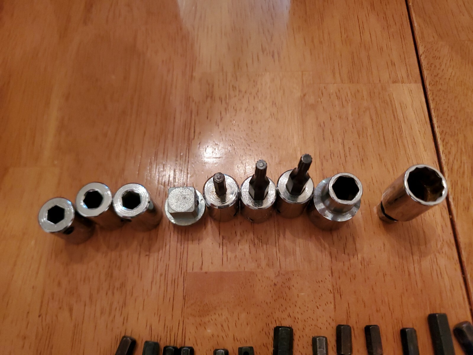 Mac Snap On Miscellaneous Bits Socket Holders Lot Of 23