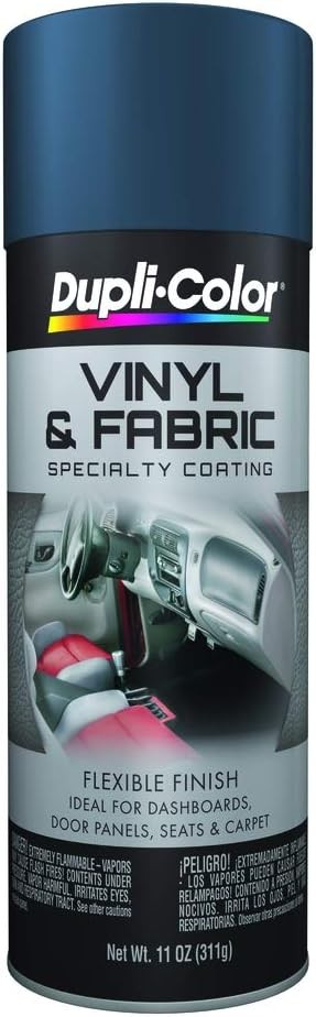 Dupli-Color Vinyl & Fabric Coating Spray Paint Medium Blue 11 oz (HVP112)
