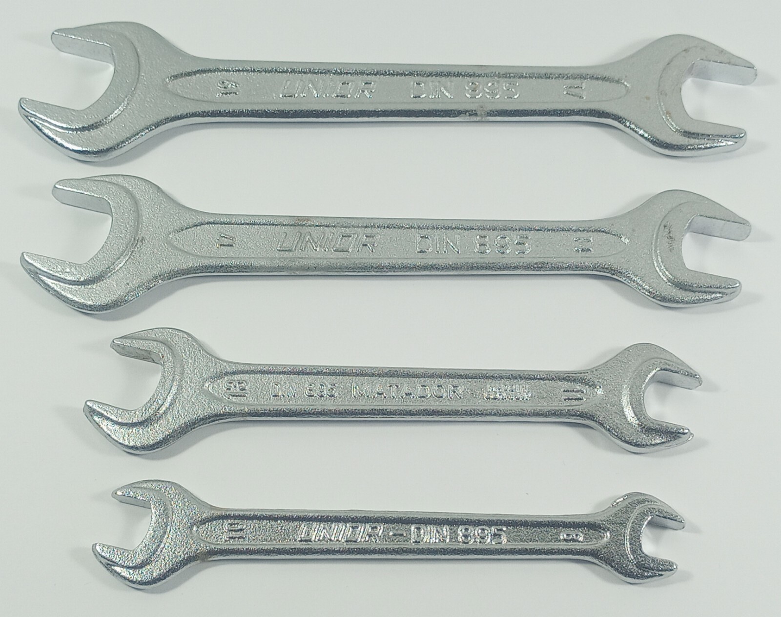 Mercedes Benz Wrenches Matador Unior DIN 895 LOT of 4