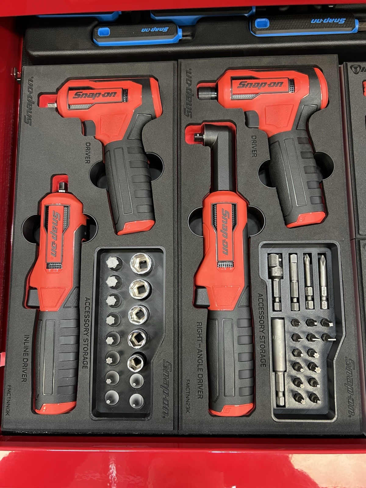 Tray Organizer for Snap On Tools CTNN2Q3KF Nano/Axcess Kit 1/4″ Drive Hex Bit