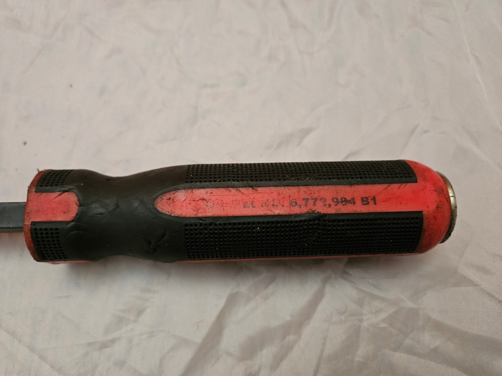 MAC CPB12R 11.5″ Curved Head Striking Pry Bar Prybar Red Soft Handle S2