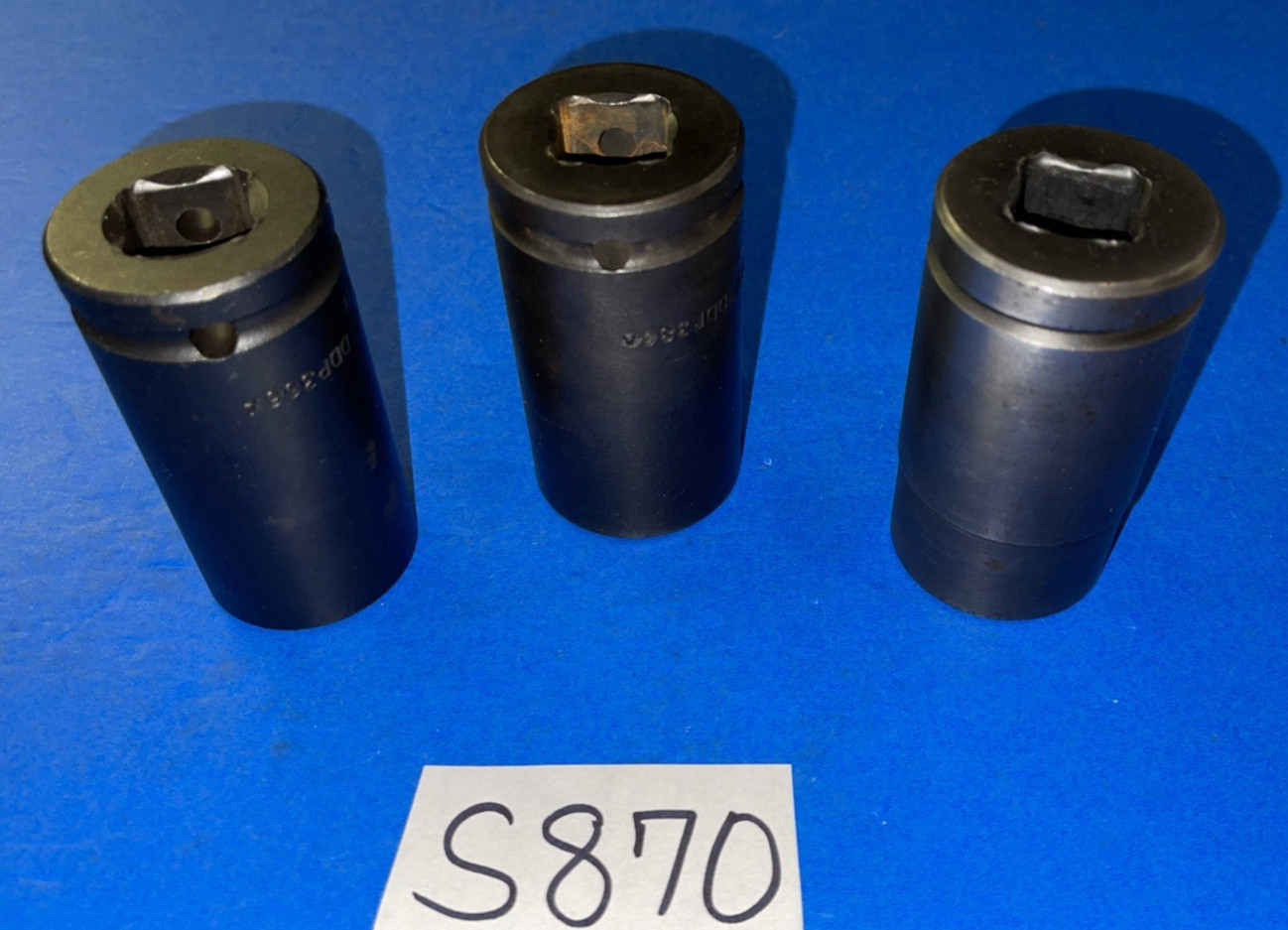 MATCO TOOLS 3 PC. 3/4 DRIVE SAE. DEEP IMPACT SOCKETS 1-1/8, 1-3/16 (30MM), 1-1/4