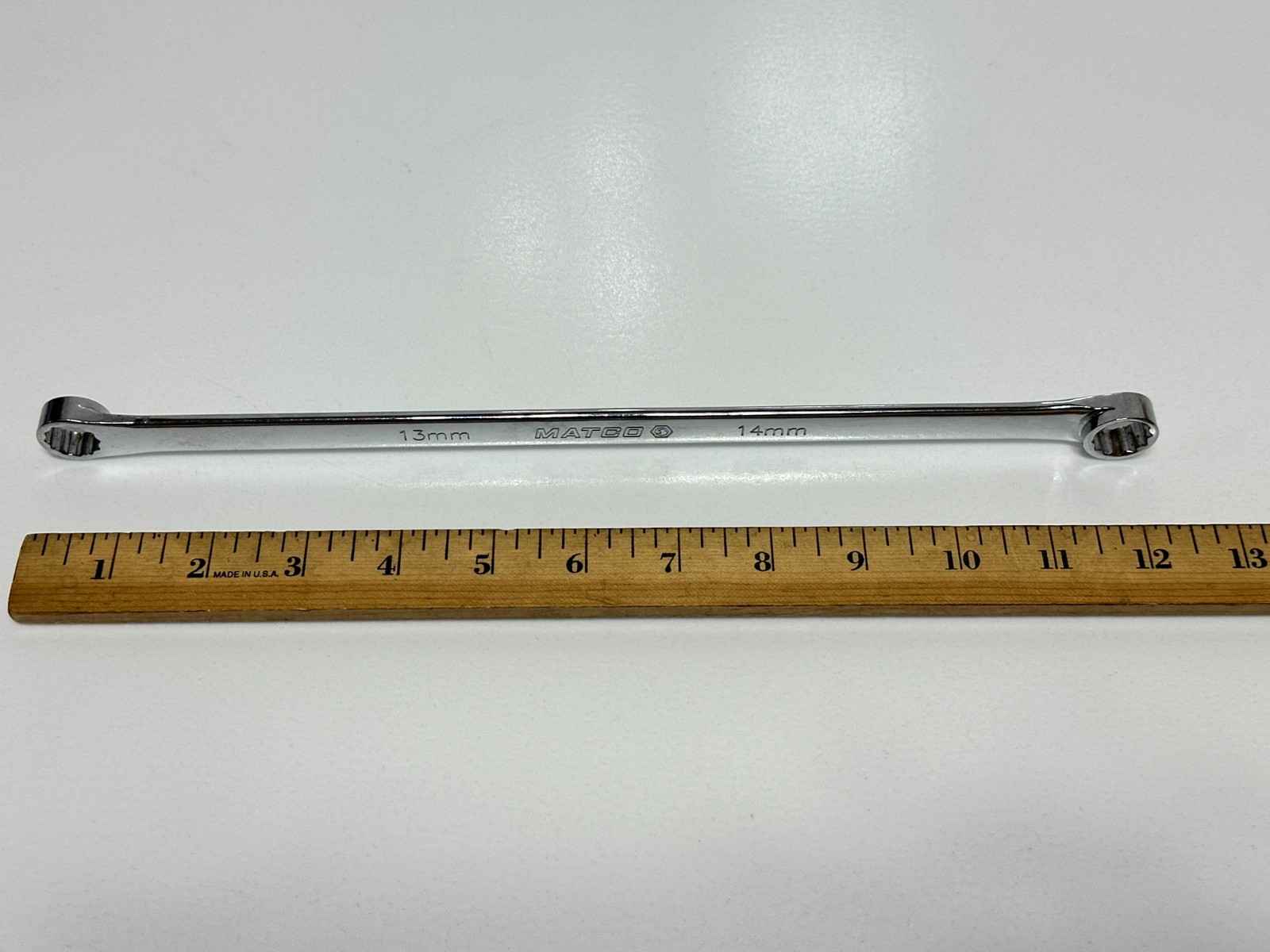 Matco Tools RBZXL1314 Metric 13mm x 14mm XL X LONG Zero Offset Box End Wrench