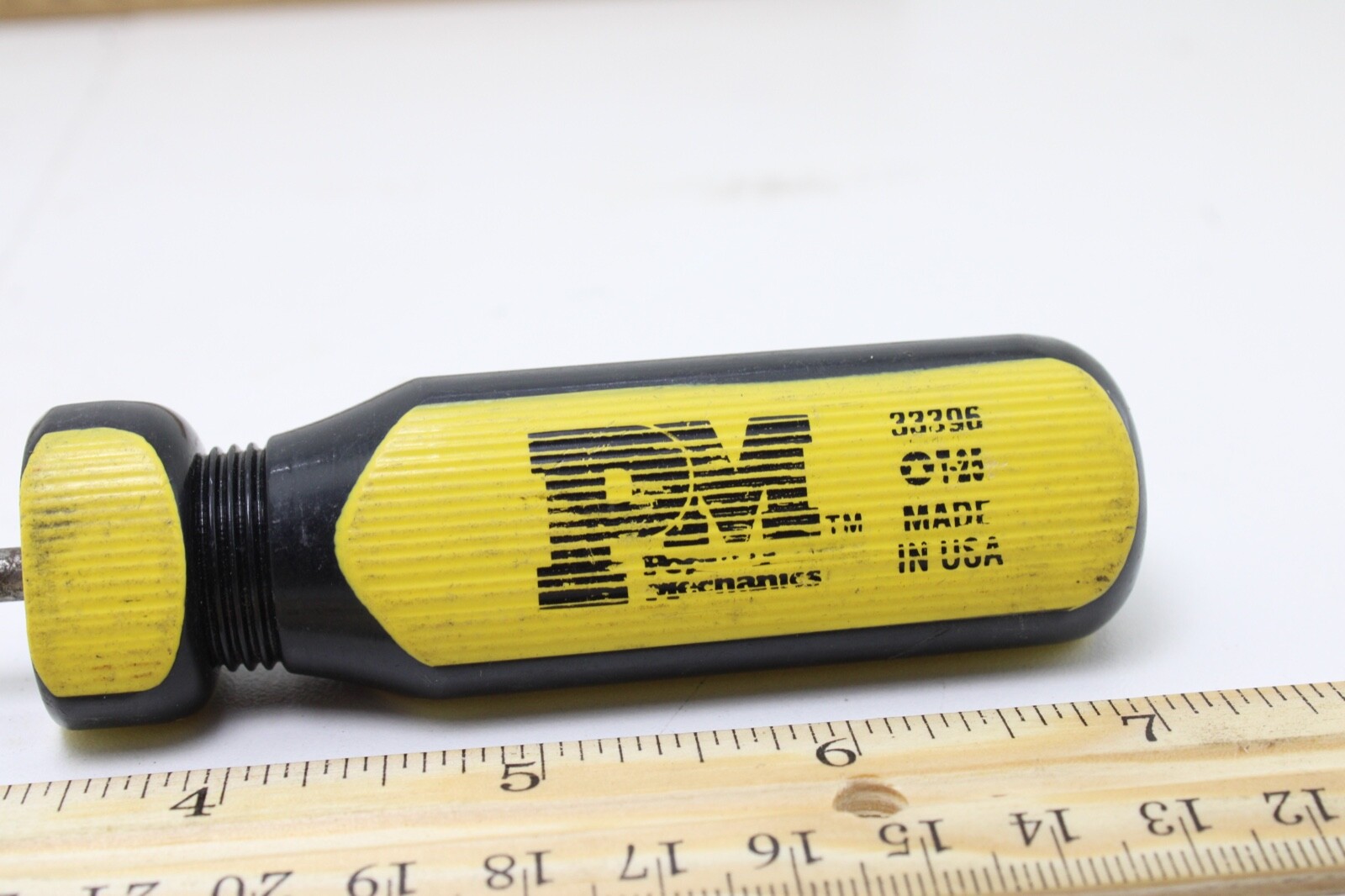Popular Mechanics 33396 T25 Torx 3-1/2″ Shaft Yellow/Black Handle USA