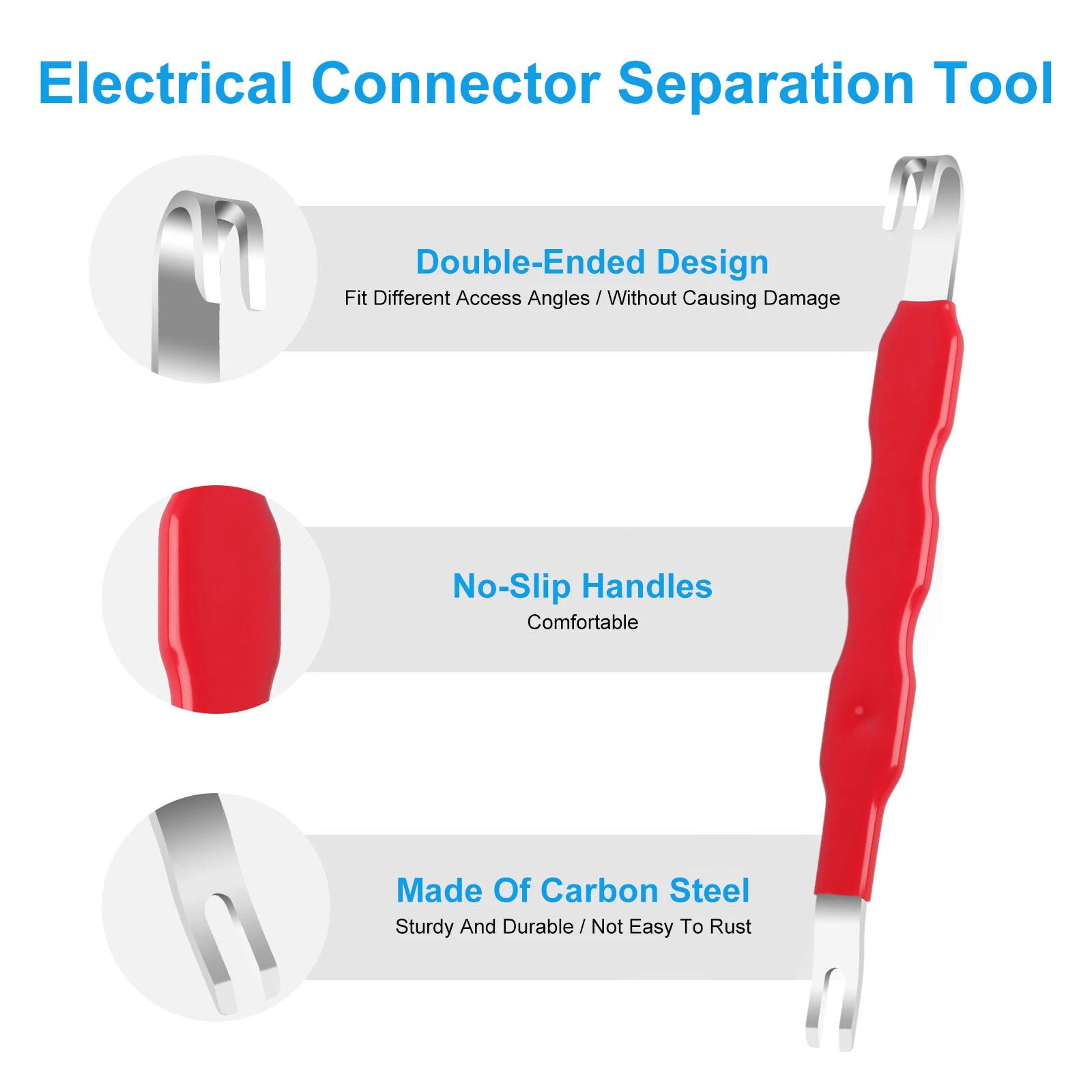 1 PCS Electrical Disconnect Pliers Connector Separator Metal + Plastic Removal