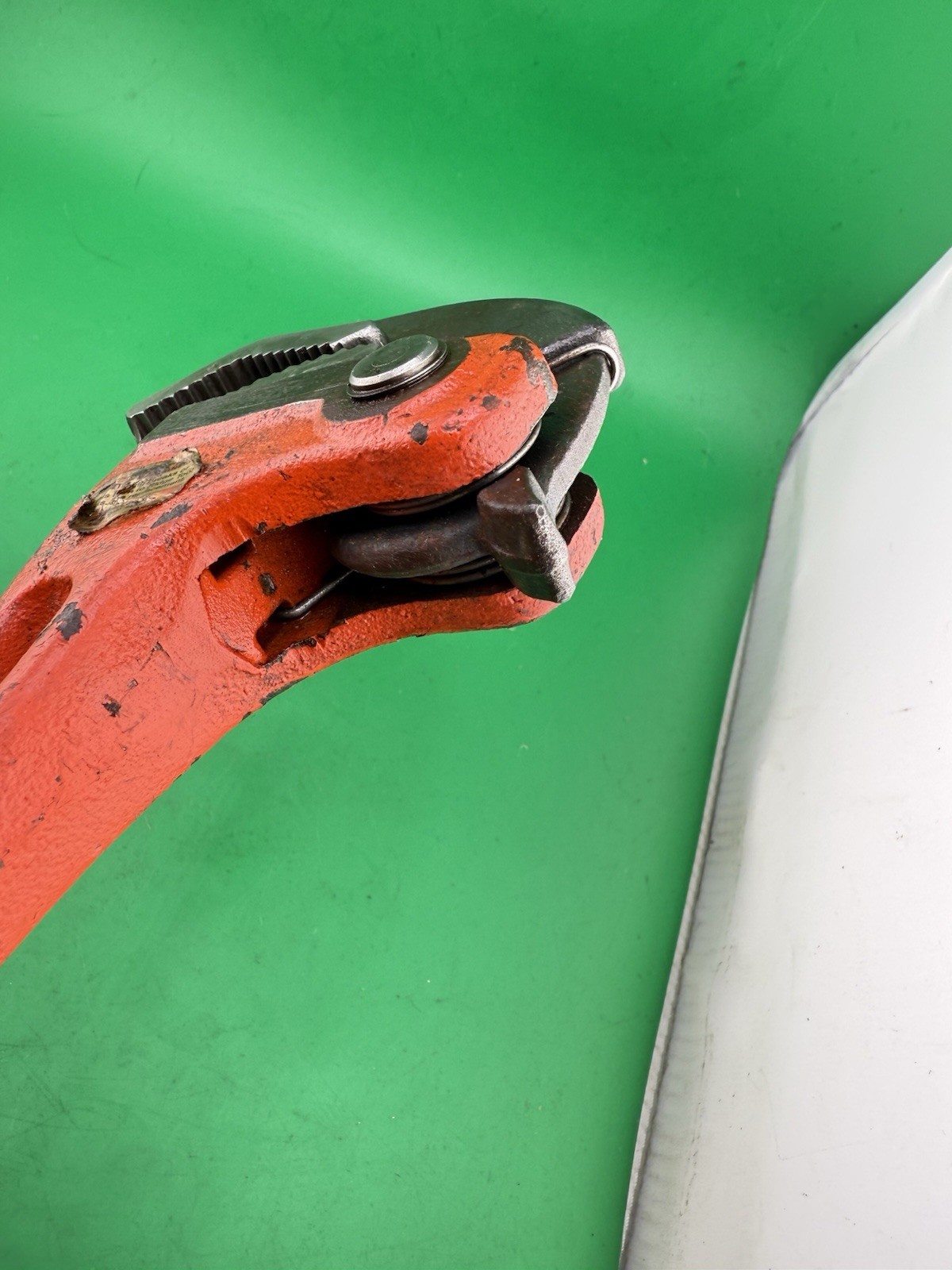 RIDGID RapidGrip 12″ Pipe Wrench H.D. Ridge Tool Company Made in U.S.A.