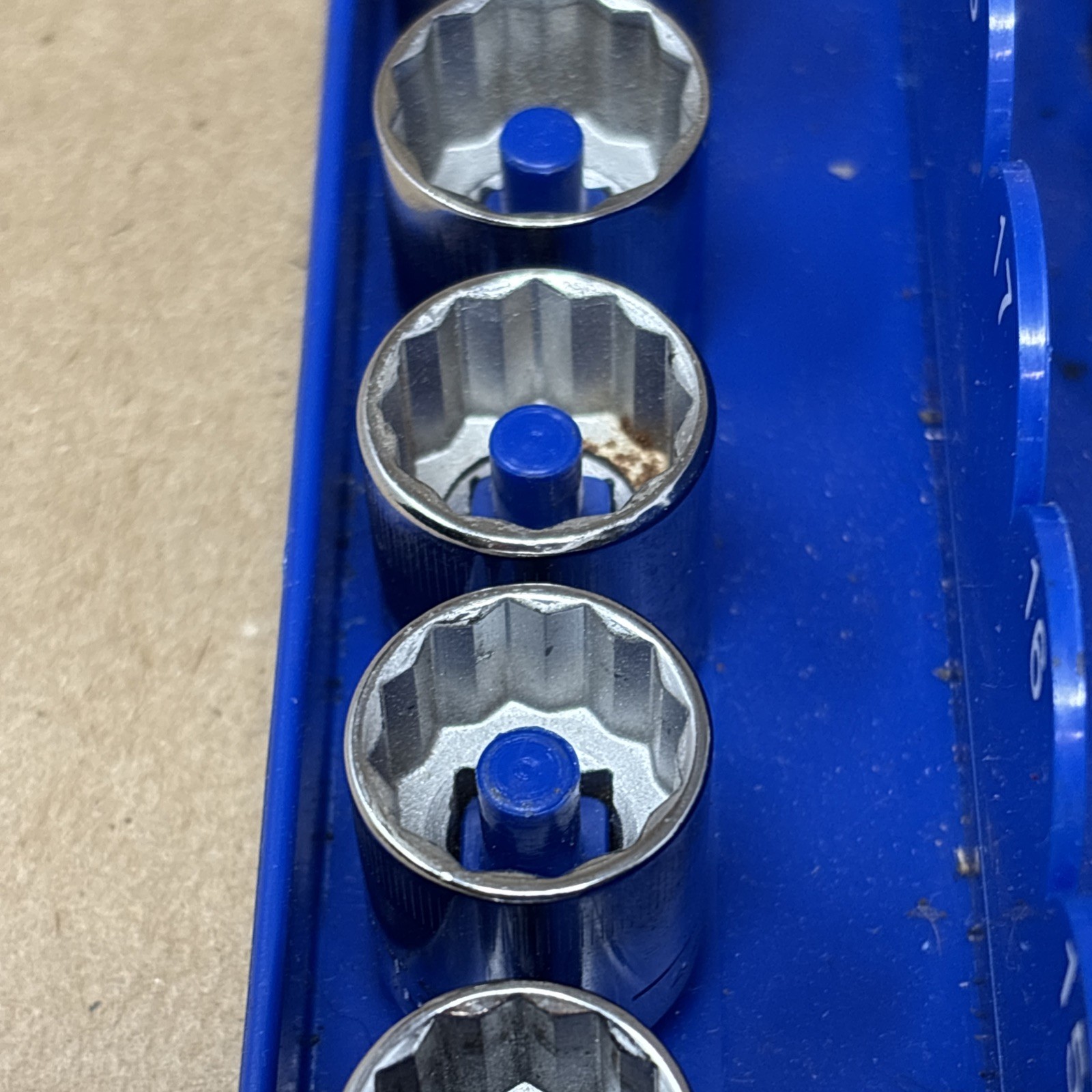 Craftsman 3/8”Drive Metric Socket Set 6mm to 21mm 12Pt USA No 20m