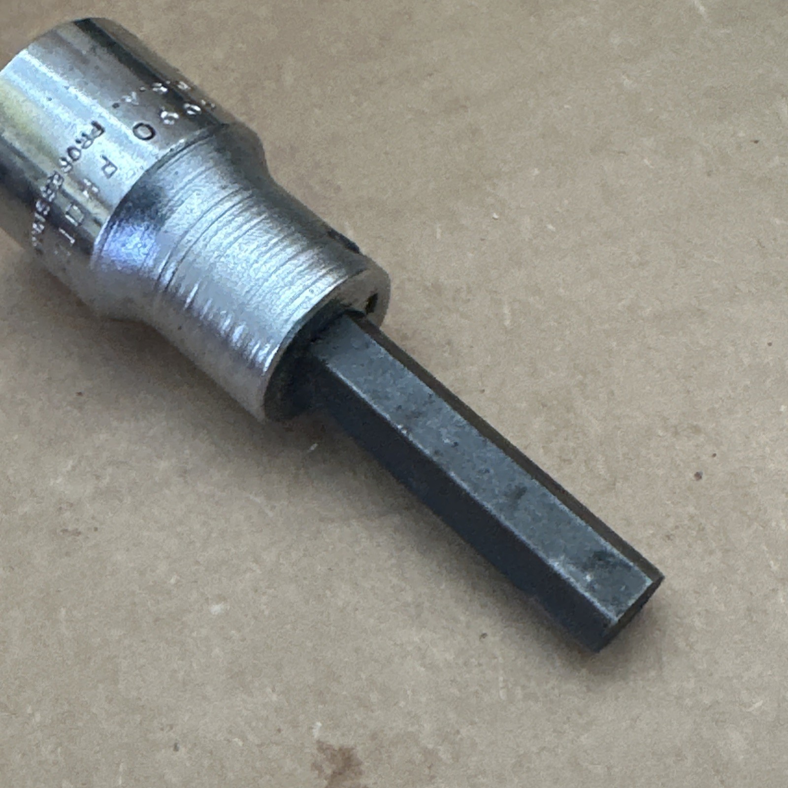 Proto Professional 1/4″ Hex Bit 3/8″ Drive Socket 4990 1/4 Inch Made In USA