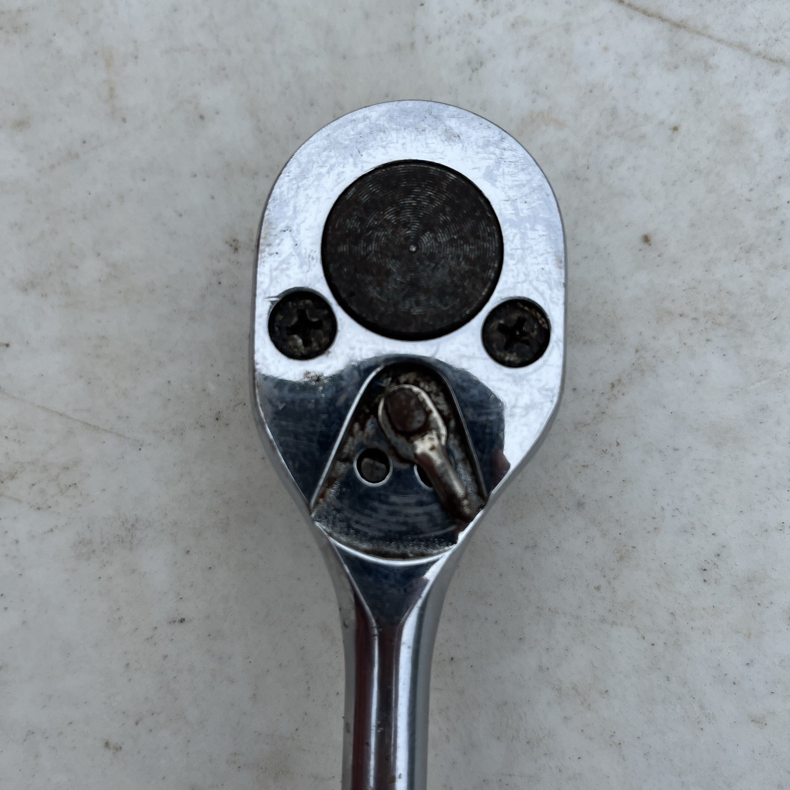 PROTO Tools Pear Head Ratchet 5249 3/8″ Drive Polished chrome 7” Long