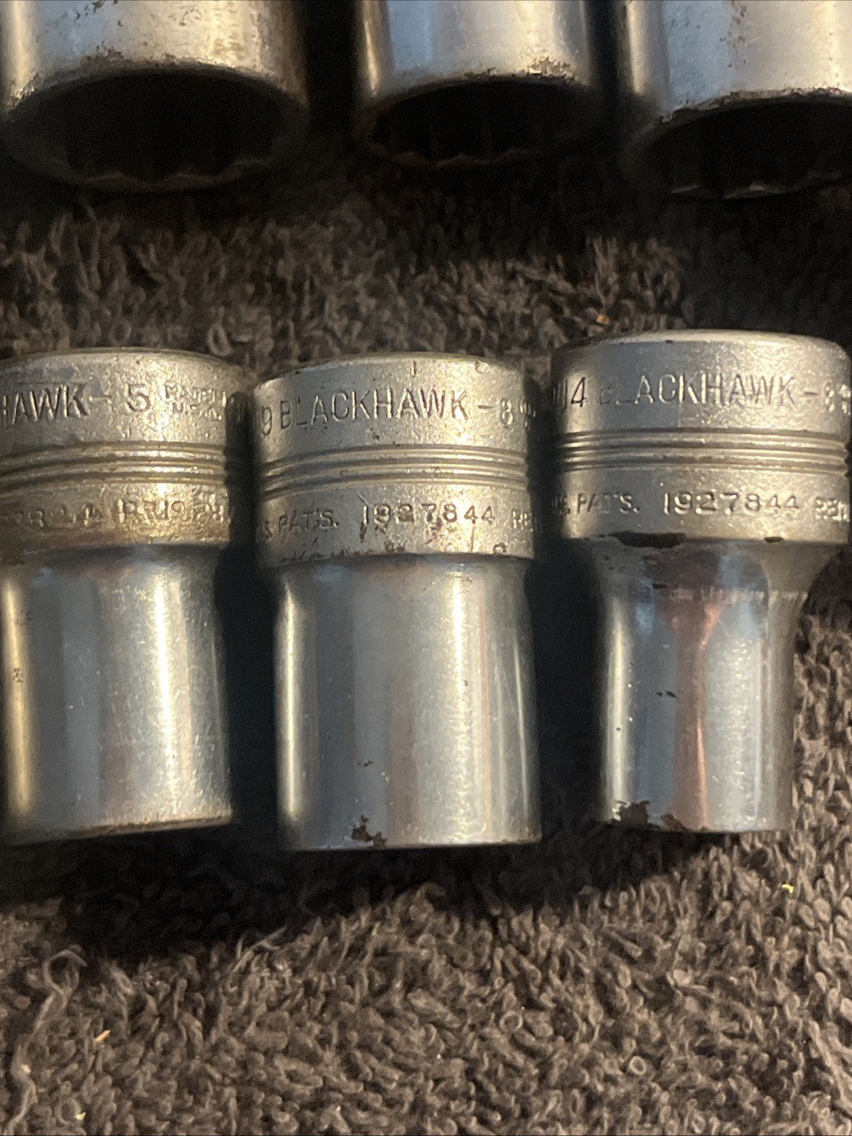 Blackhawk Tools 1940’s 15 Pc 1/2″ Drive Socket Set 7/16″ – 1 1/16″ 49997 Ratchet