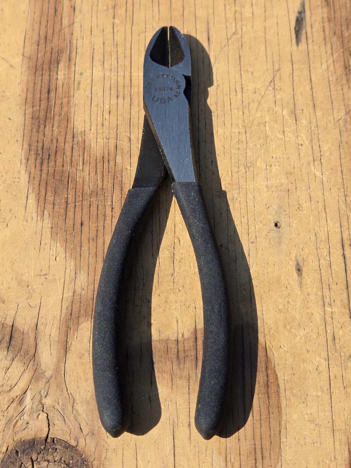 Vintage Craftsman 7in Diagonal Cutting Pliers 45076 Western Forge AC USA EUC