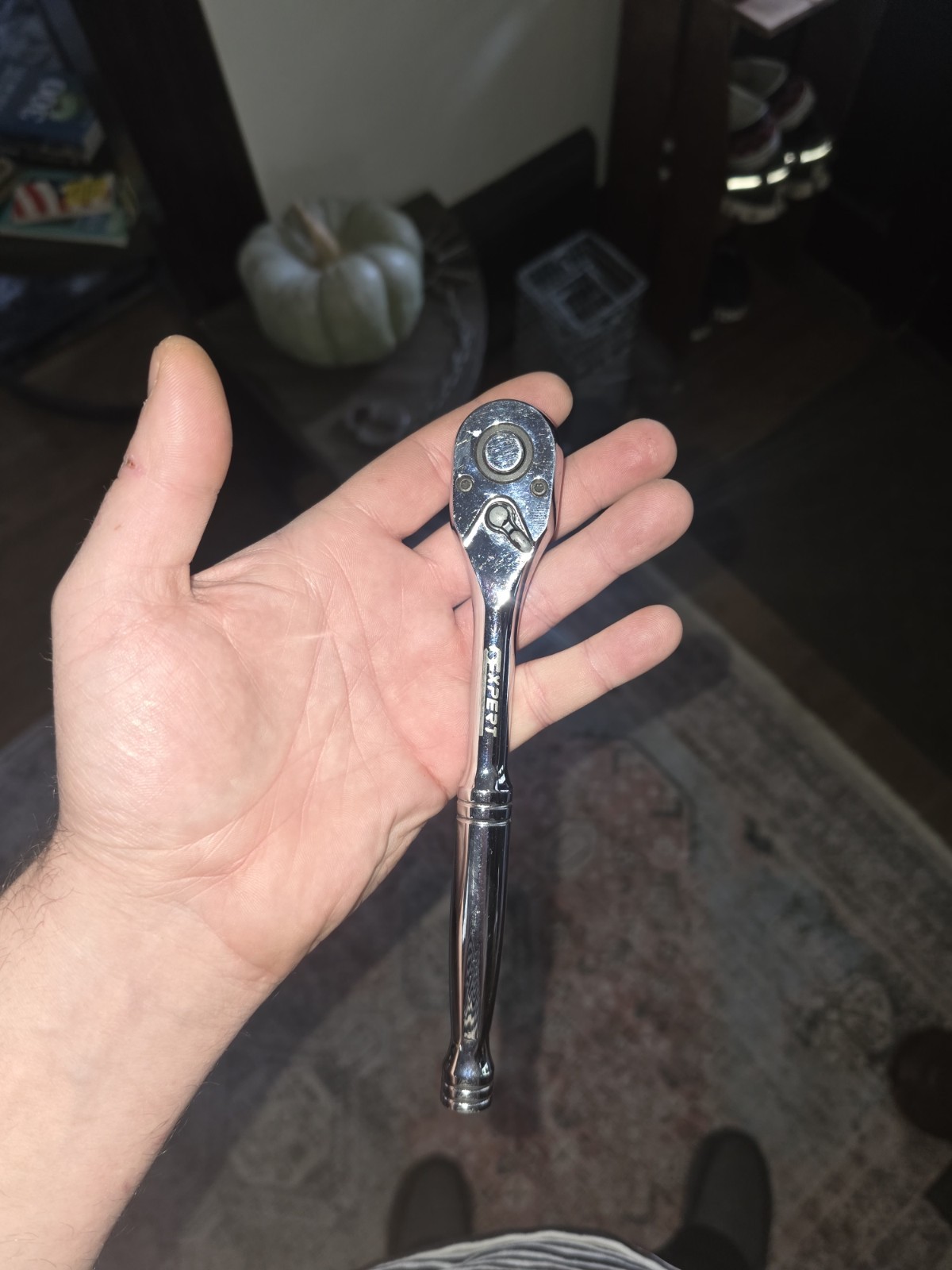 Expert Ratchet CR-V E031612 3/8in Total 7.75in From Mac Tool