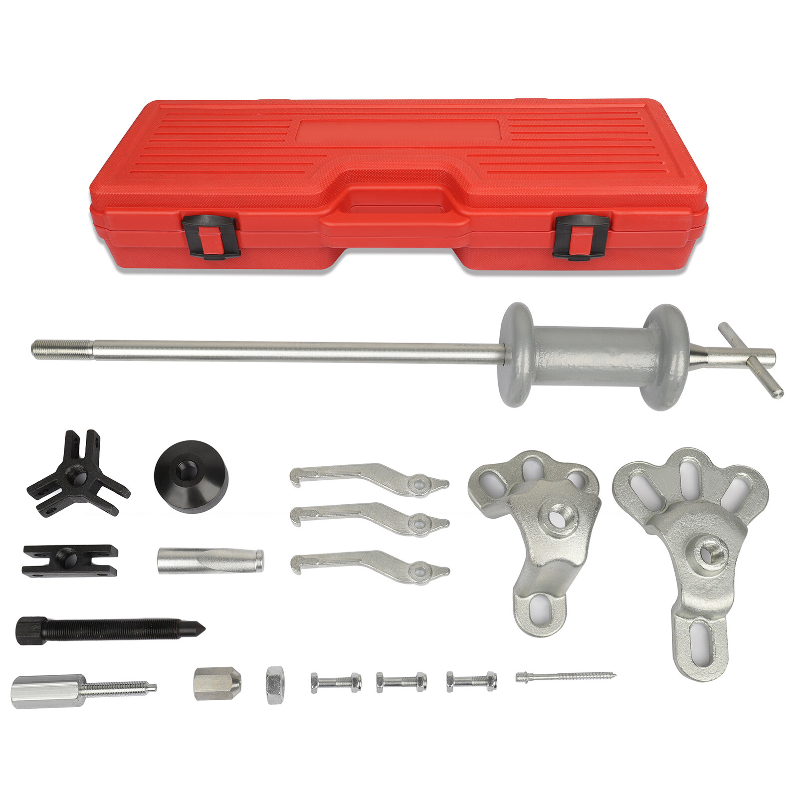USA Slide Hammer Dent Puller Tool Kit Wrench Adapter Axle Bearing Hub Auto Set