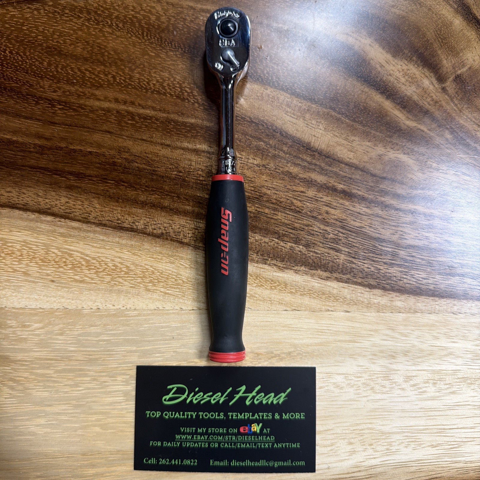 New Snap On THR72 1/4″ QUICK-RELEASE CLASSIC RED Soft Handle Ratchet