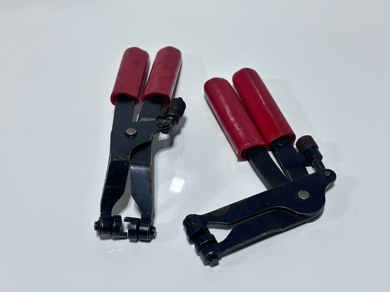 MAC Tools USA 2pc Hose Clamp Pliers Set, HCP9564 45° Angled, HCP9562 Curved Nose