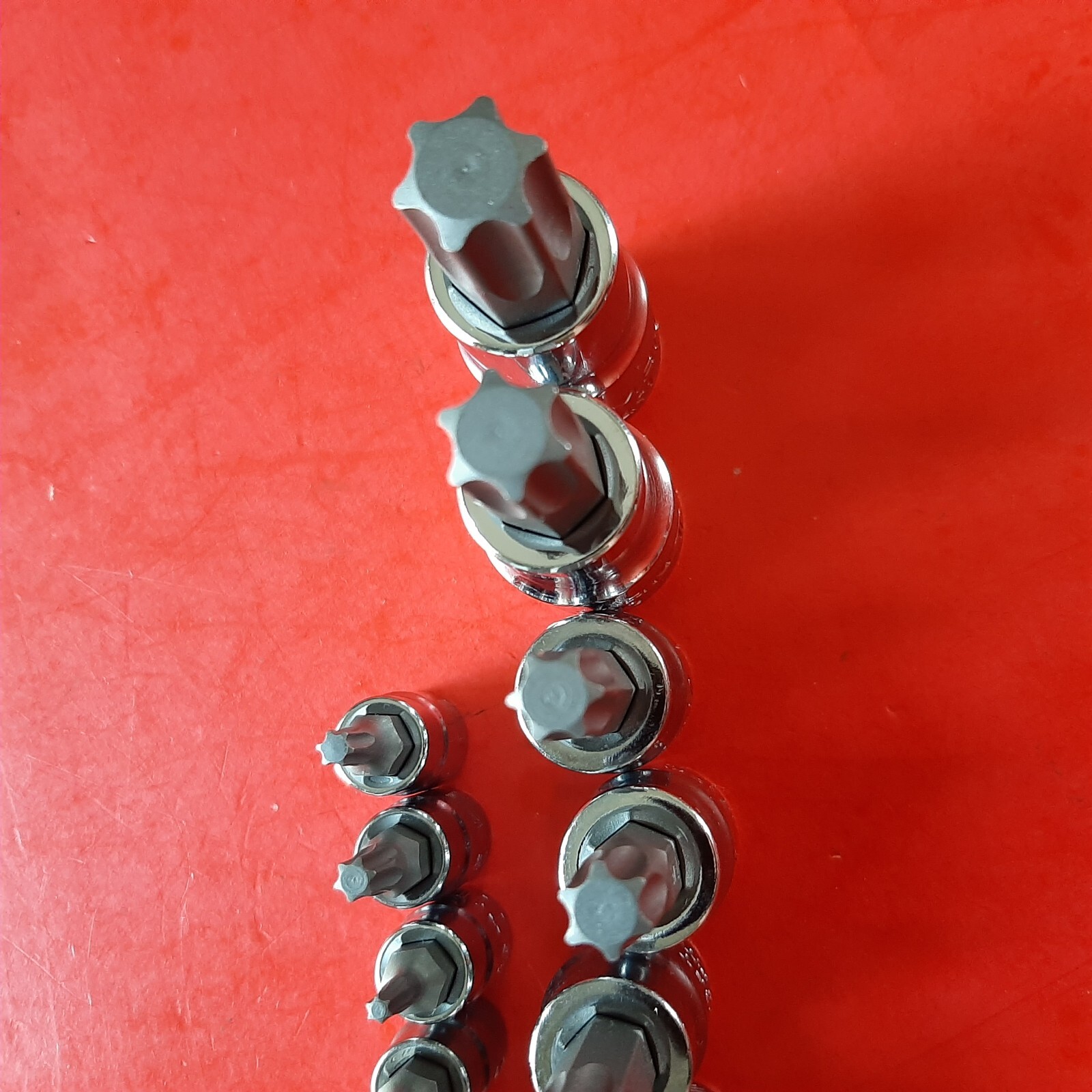 NEW CRAFTSMAN TOOLS 13 Piece 1/4 3/8 1/2 Drive Torx Bit Driver Socket Set T8-T60