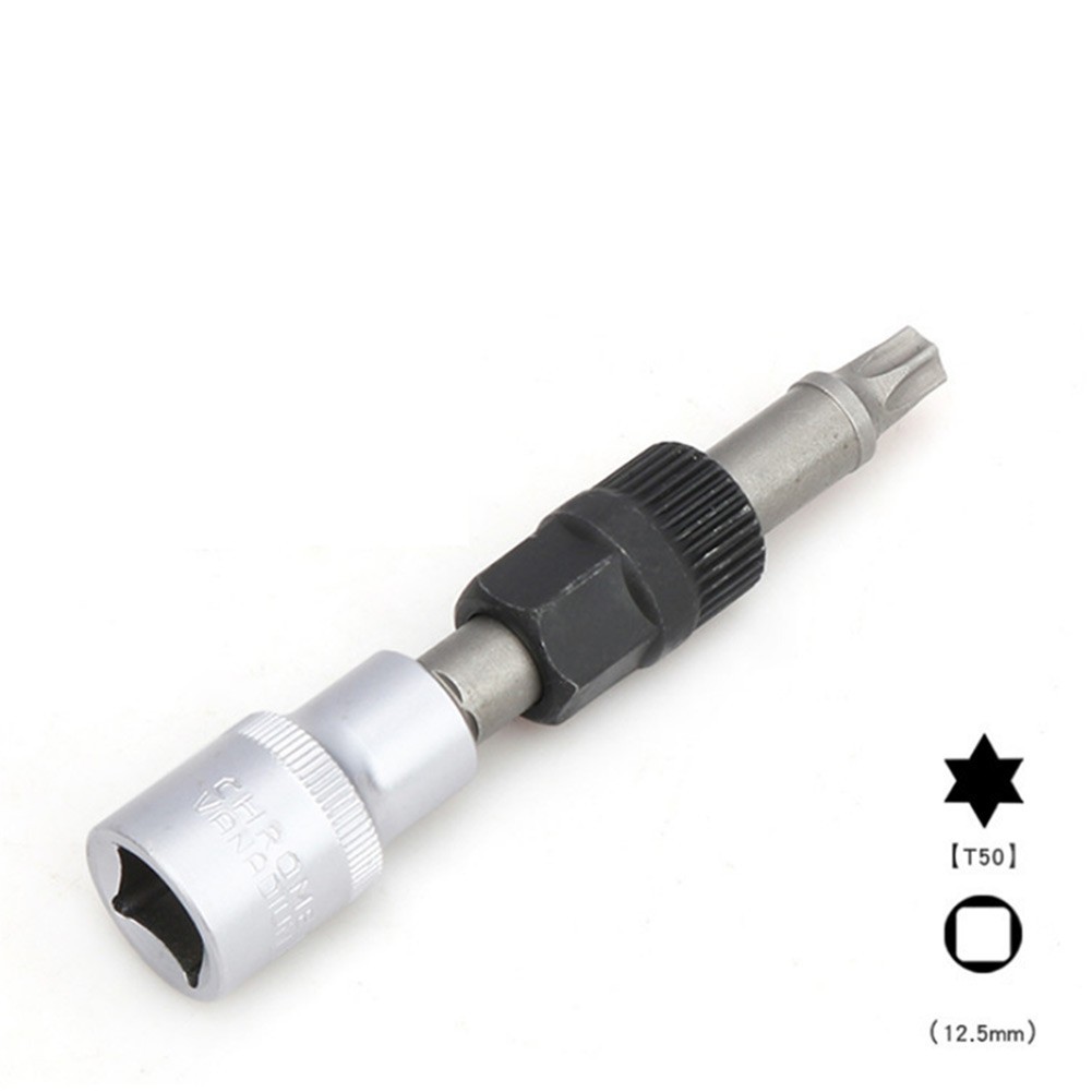 Clutch Pulley Removal Tool 1pcs Accessory Alternator Black+Silver M10/T50