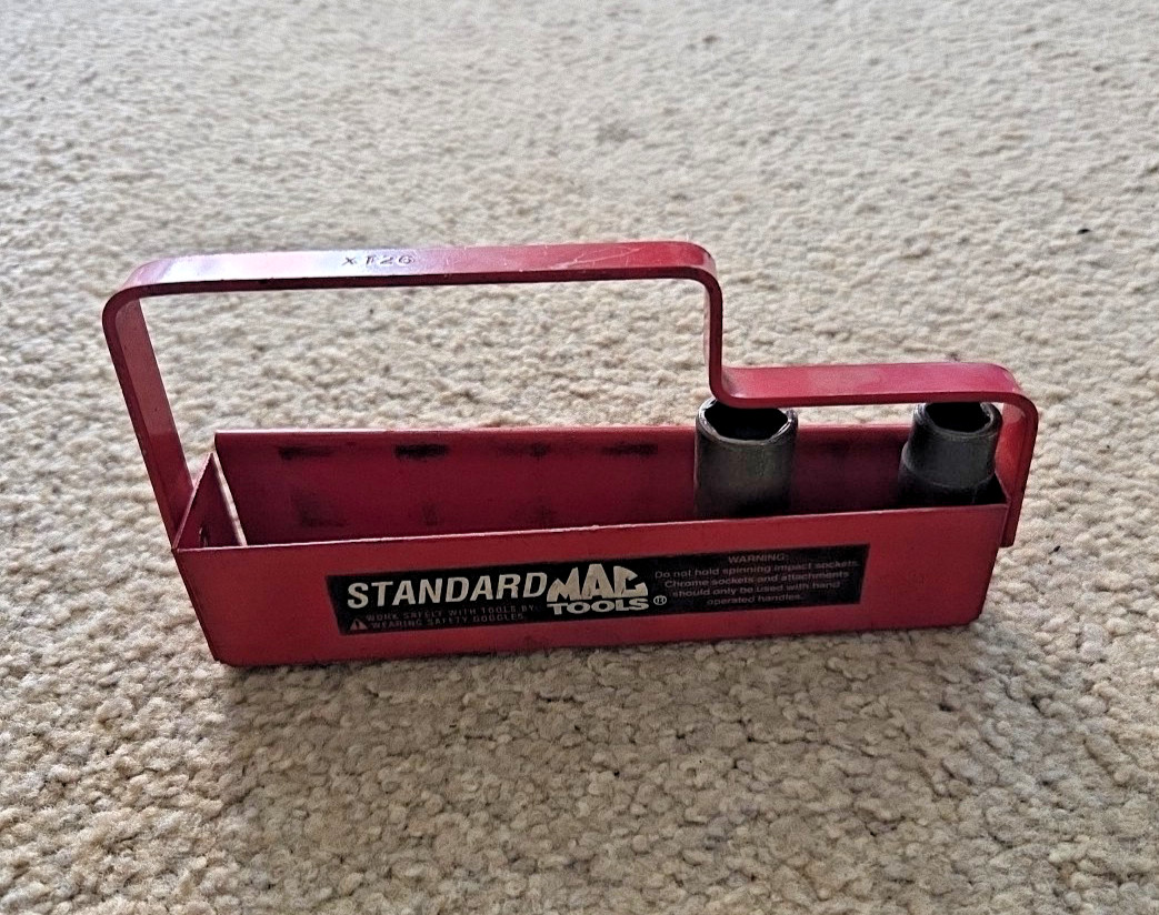 Mac Tools XDP 3/8″ Drive Deep Socket XT26 Hanging Tray Organizer Caddy 10mm 13mm