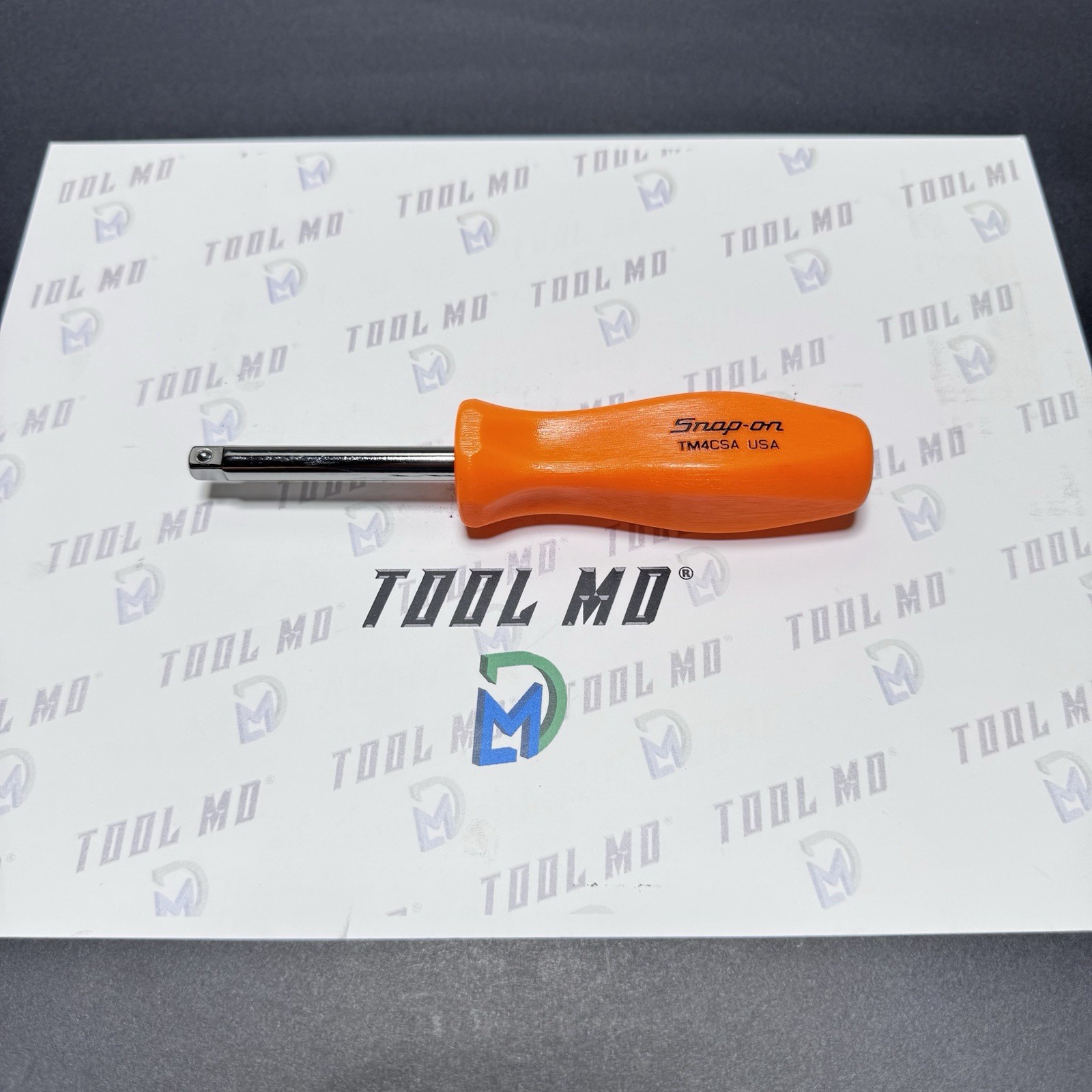Snap-on Tools USA NEW ORANGE Hard Handle 1/4″ Standard Shank Driver TM4CSA