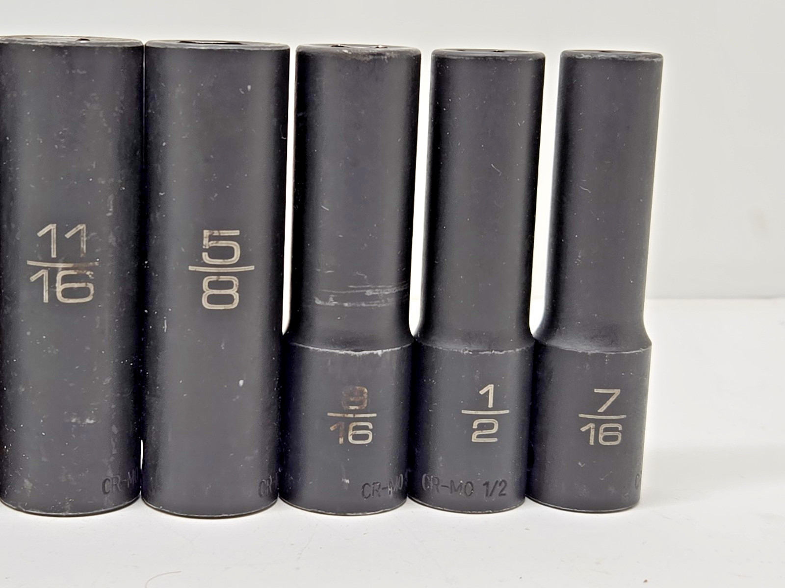 Matco Tools ADV 11 Piece SAE 1/2” Drive Deep Impact Socket Set