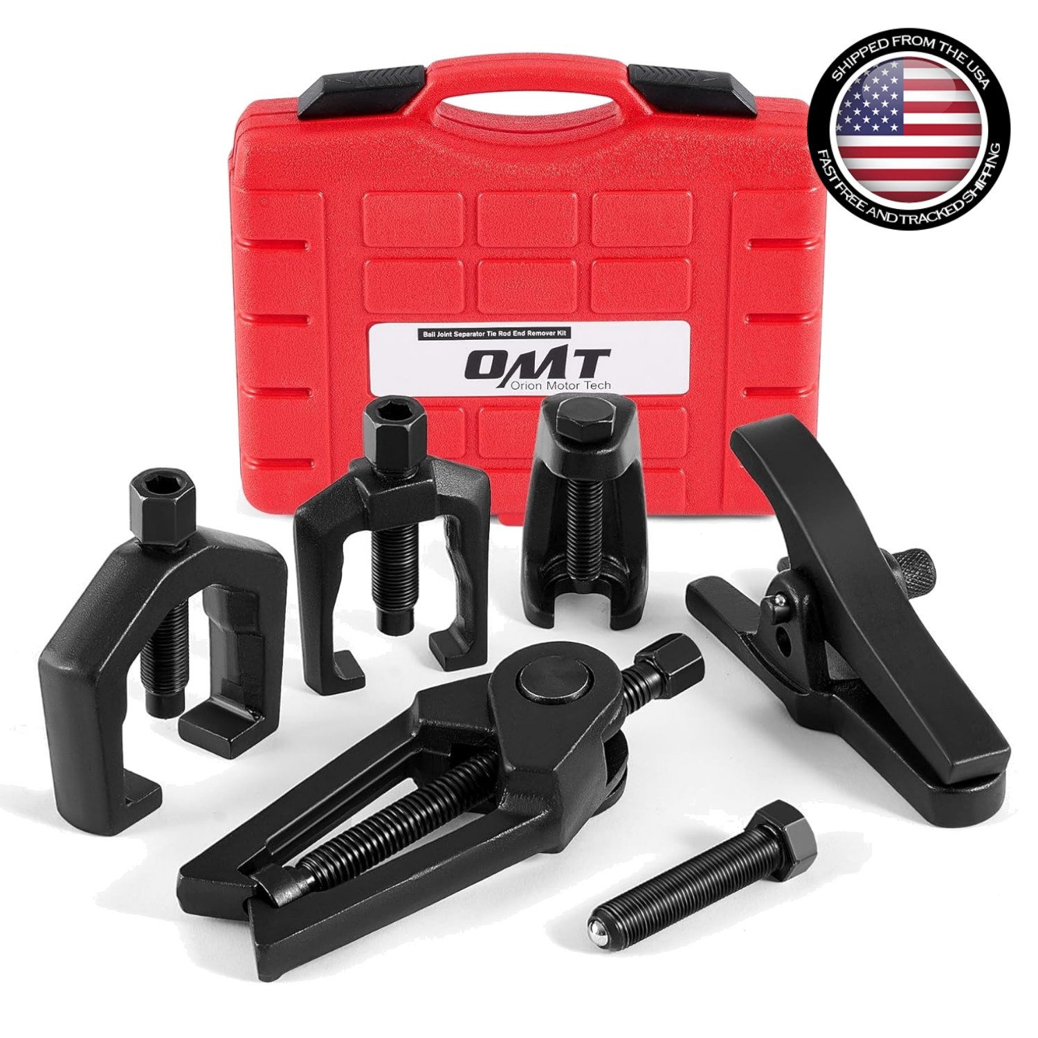 Durable 5-in-1 Front End Tool Set with ABS Case – For Domestic & Import Vehicles