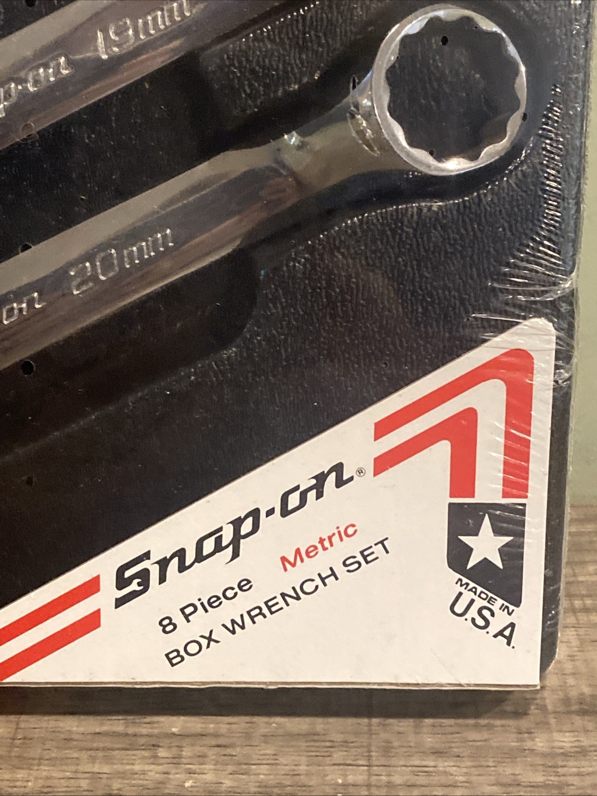 New Snap-on™ XSM608A 12-point METRIC Box Ended Wrench Set 6 to 20 mm Sealed
