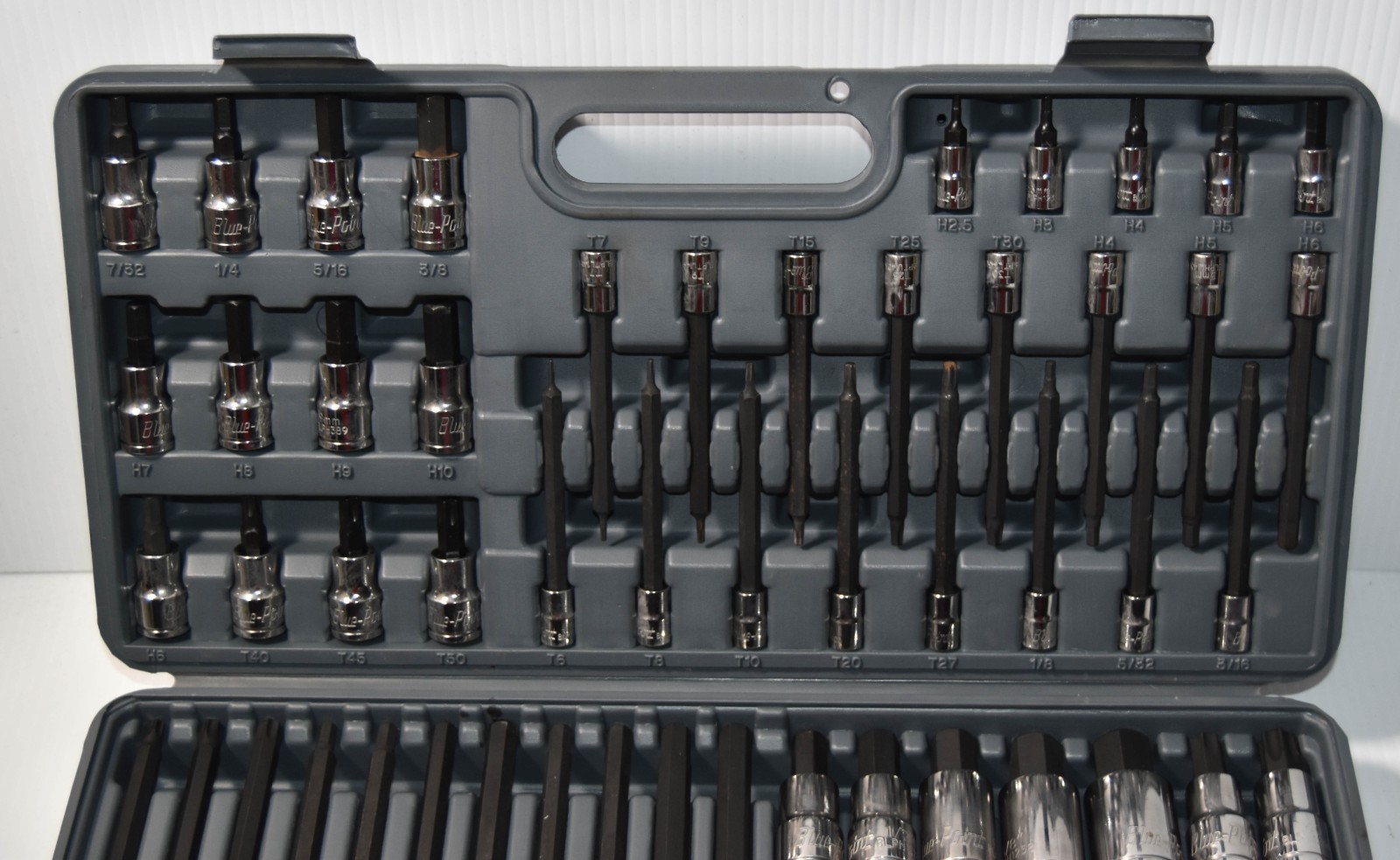 Blue-Point BLPTHC87 87 Pc Torx & Hex Bit Socket Set SAE/Metric Complete