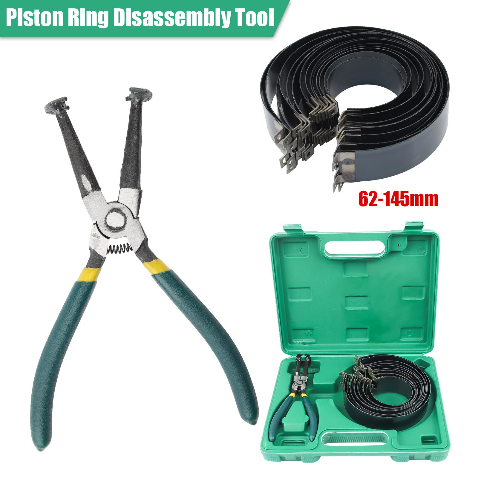 Motorcycle ATV Car Engines Piston Ring Compressor Expander Installer Plier Tool.