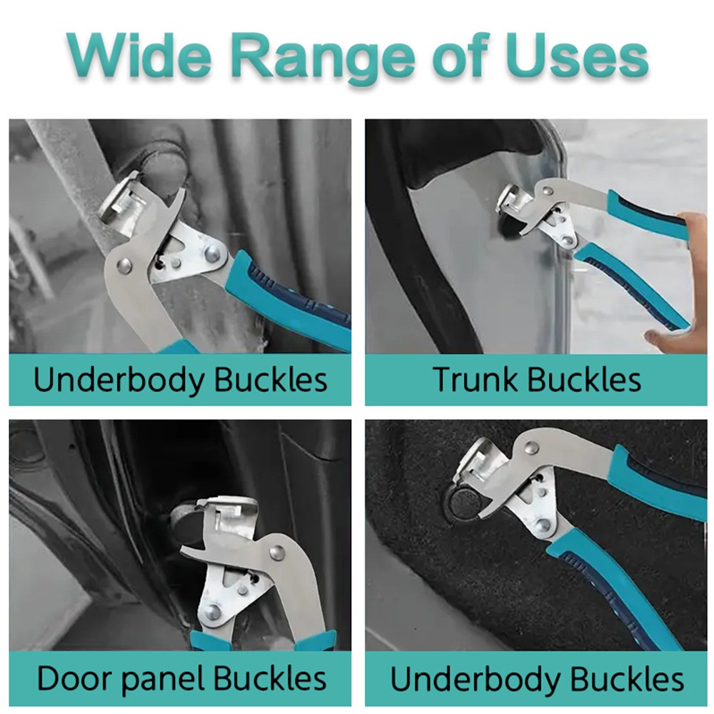 Car Clip Removal Pliers Trim Door Panel Fastener Remover Lever Disassembly Tool