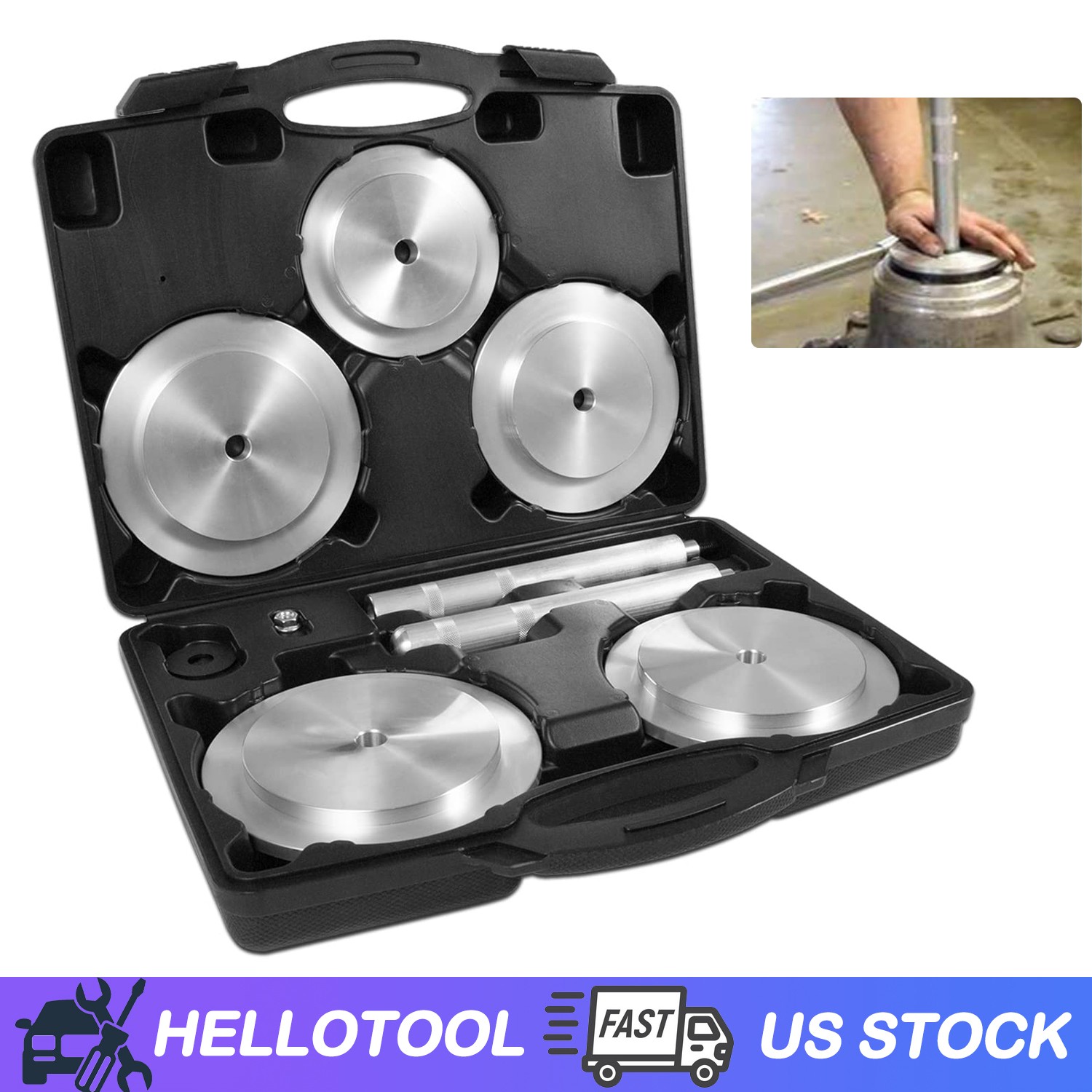 61850 Truck Hub Seal Installer Kit for Class 7 & Class 8 Trucks, Trailers