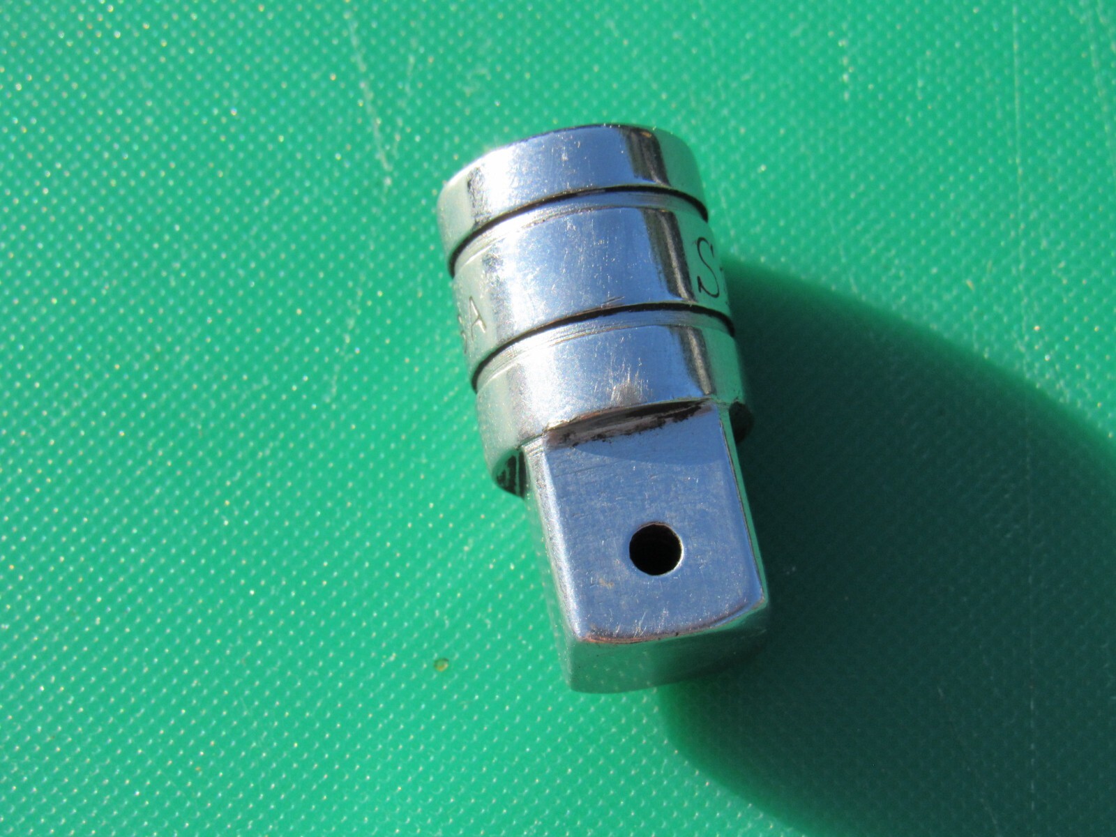 SNAP ON A2 A-2 3/8″ TO 1/2″ SQUARE DRIVE SOCKET ADAPTER UNDERLINE LOGO A 2 USED
