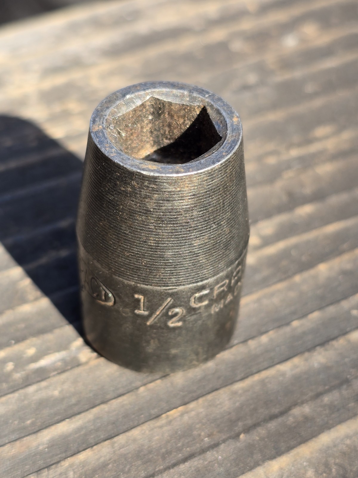 VINTAGE CRAFTSMAN -V-44002 IMPACT SOCKET 1/2″, 1/2″ DRIVE, 6 POINT – USA
