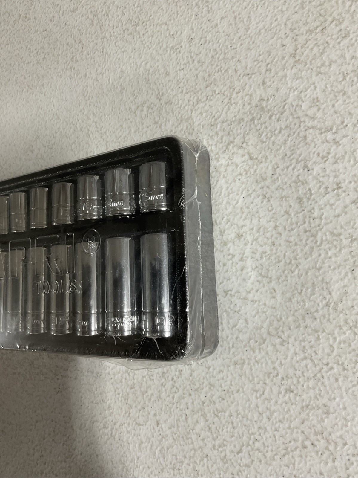Capri Tools 1/4 in. Drive 12-Point Socket Set, 4-15 mm, Metric, 28-Piece