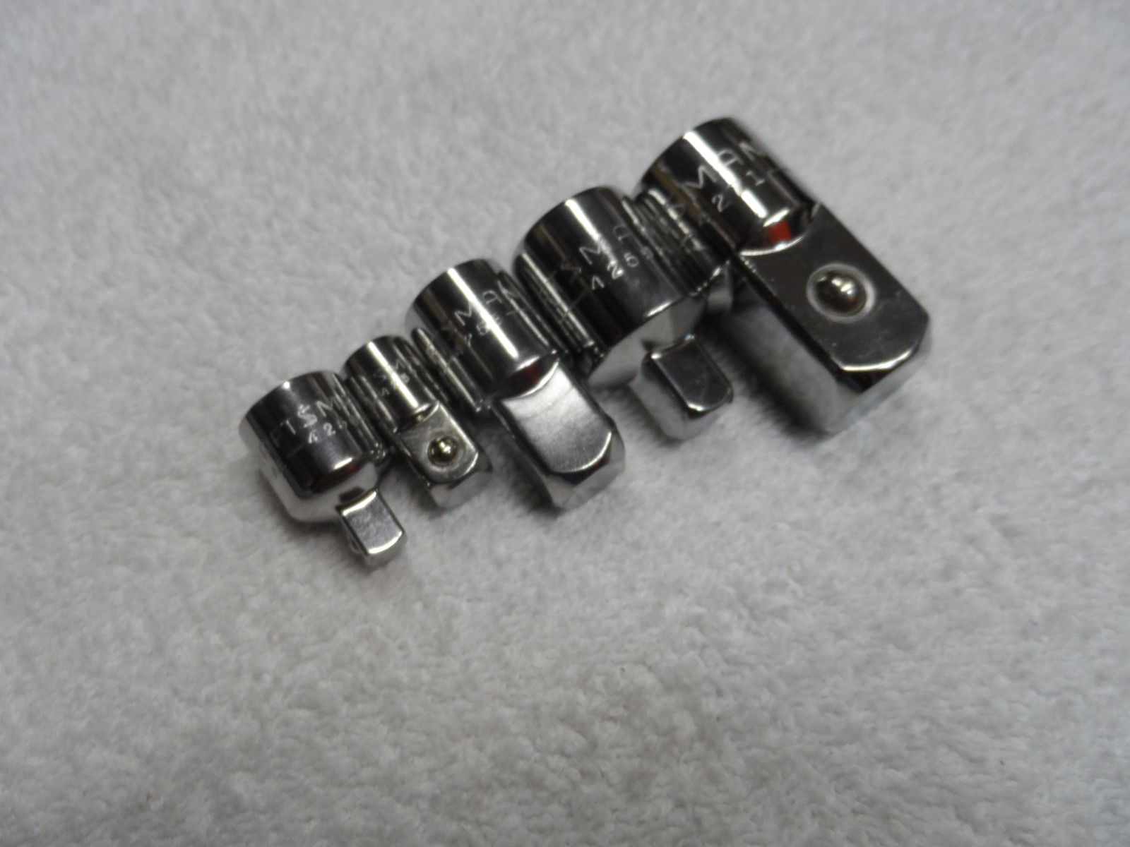 Craftsman 1/4″ 3/8″ 1/2″ 3/4″ Drive Socket Adapter Set – 5 pcs