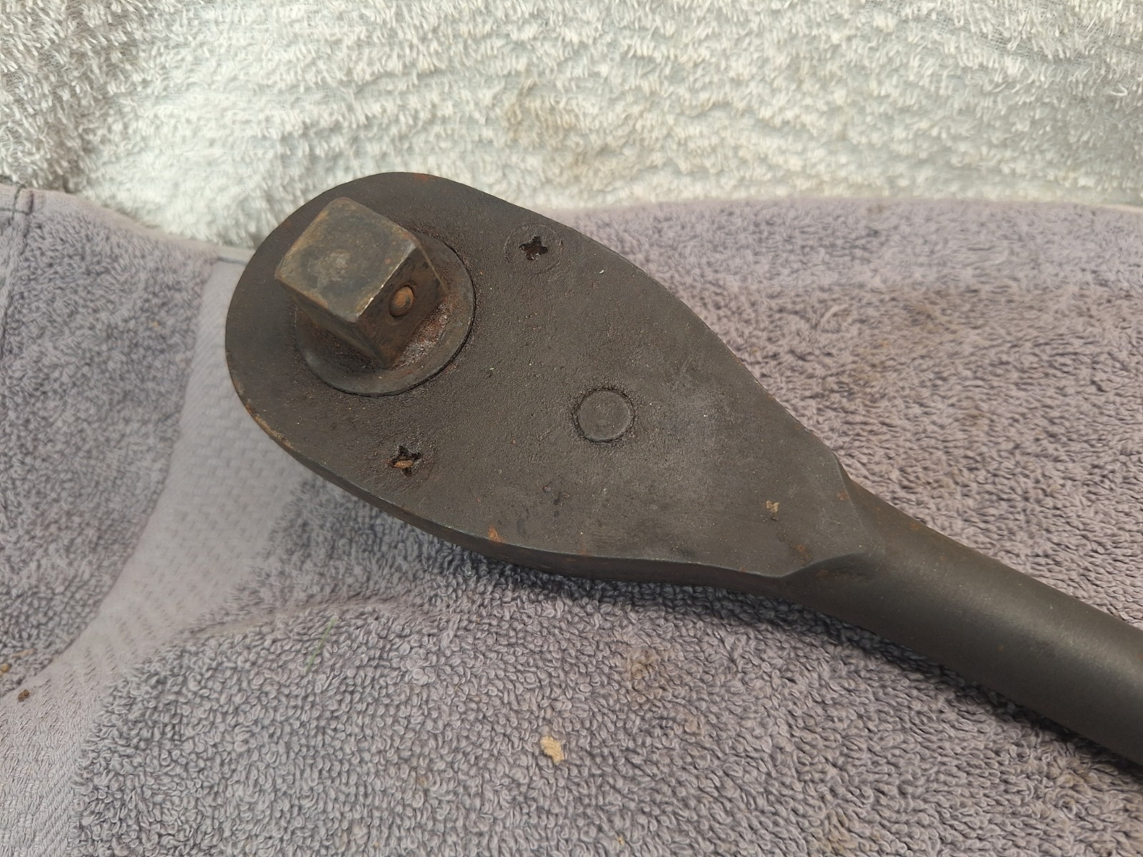 Vintage Wright 3/4″ Ratchet Wrench N-320 Made In USA 21″