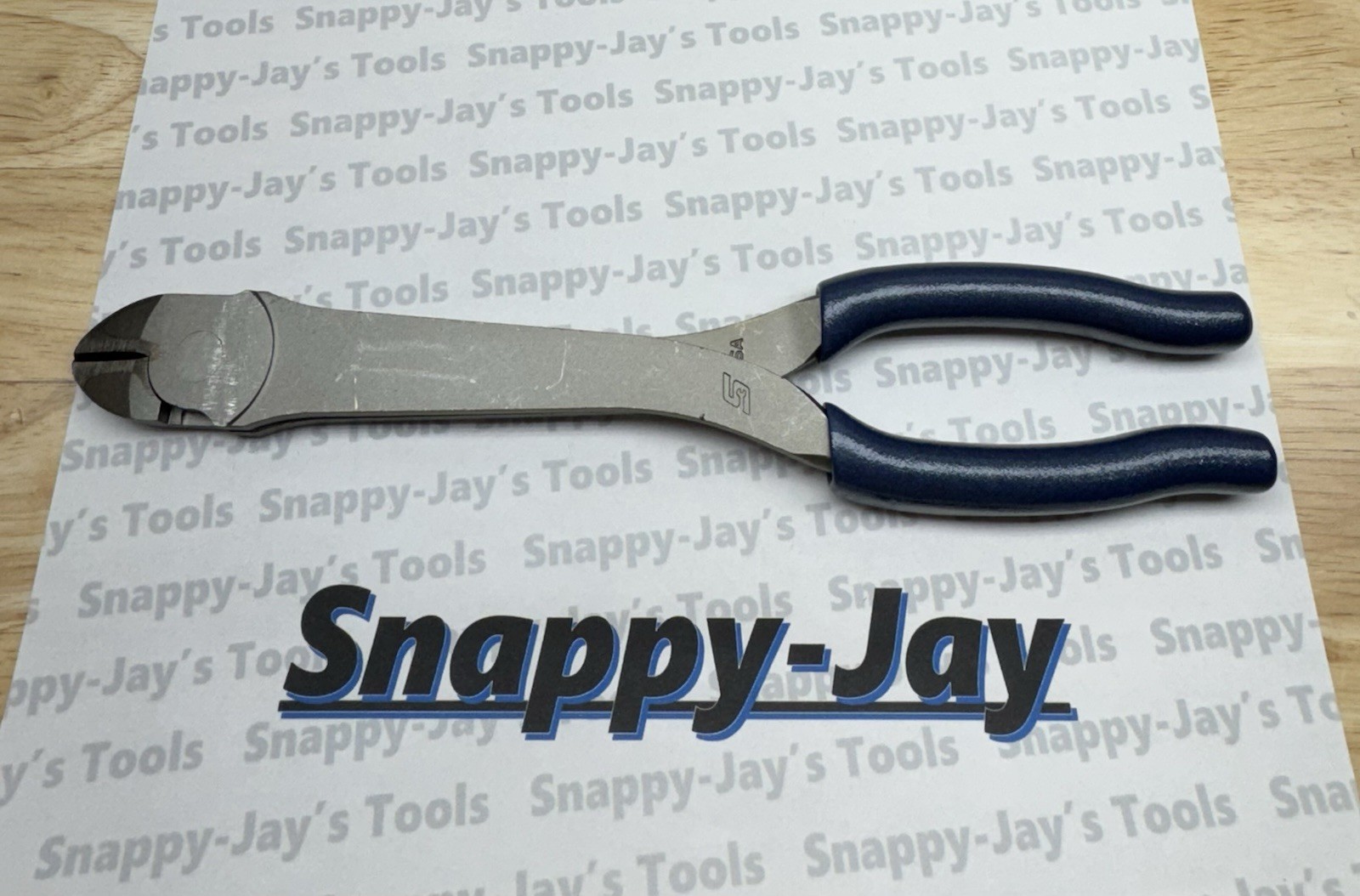 Snap-on Tools USA NEW POWER BLUE 11″ VectorEdge Heavy-Duty Diagonal Cutter 312CF
