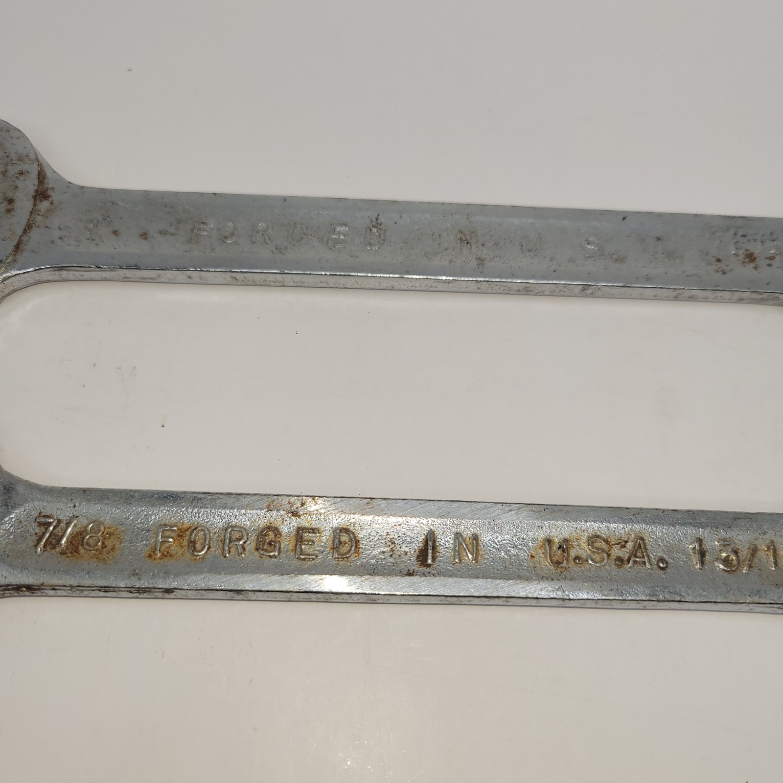 2 9 inch open end SAE 1” x 15/16” 7/8” x 13/16” USA