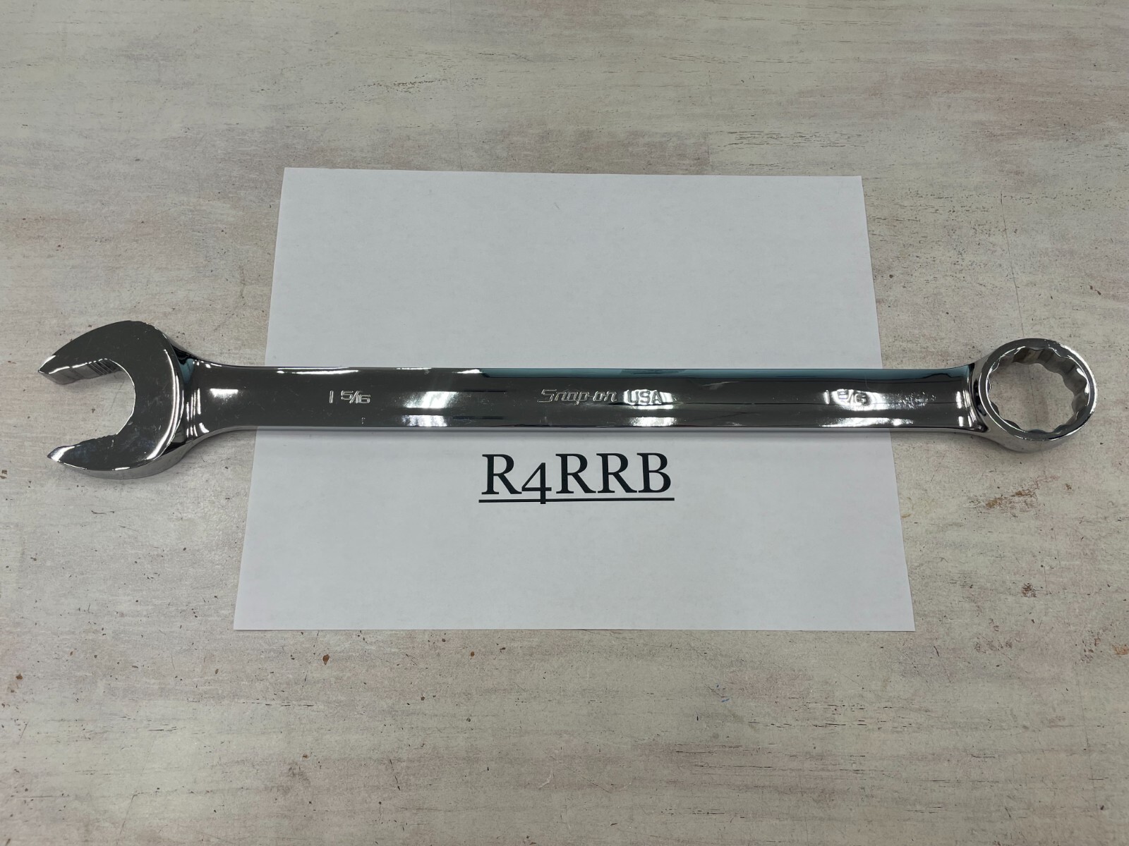 Snap-on Tools USA NEW 1-5/16″ SAE 12 Point Flank Drive PLUS Combo Wrench SOEX42