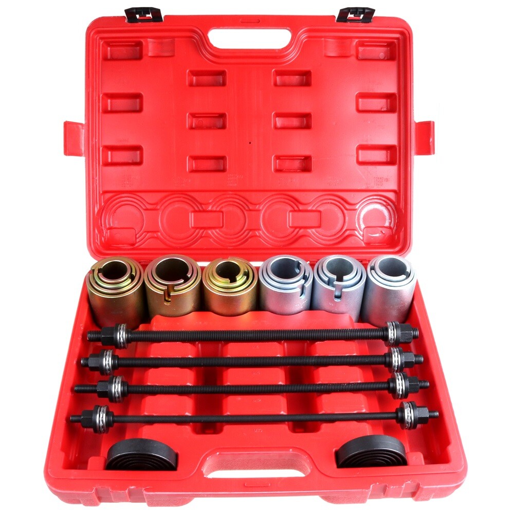 26PCS Universal Press And Pull Sleeve Kit Bush Bearing Removal Insertion Tool