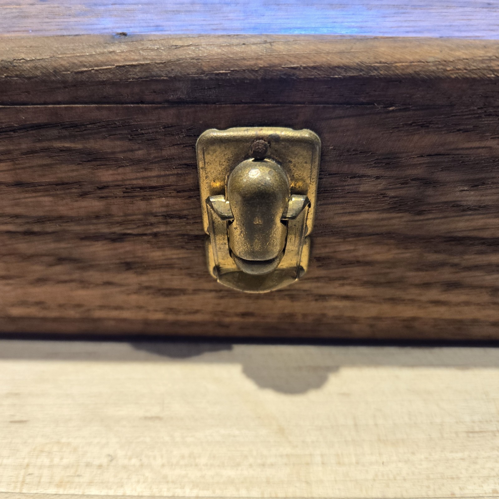 IRWIN Auger Bit Set in Oak Box with Original Booklet