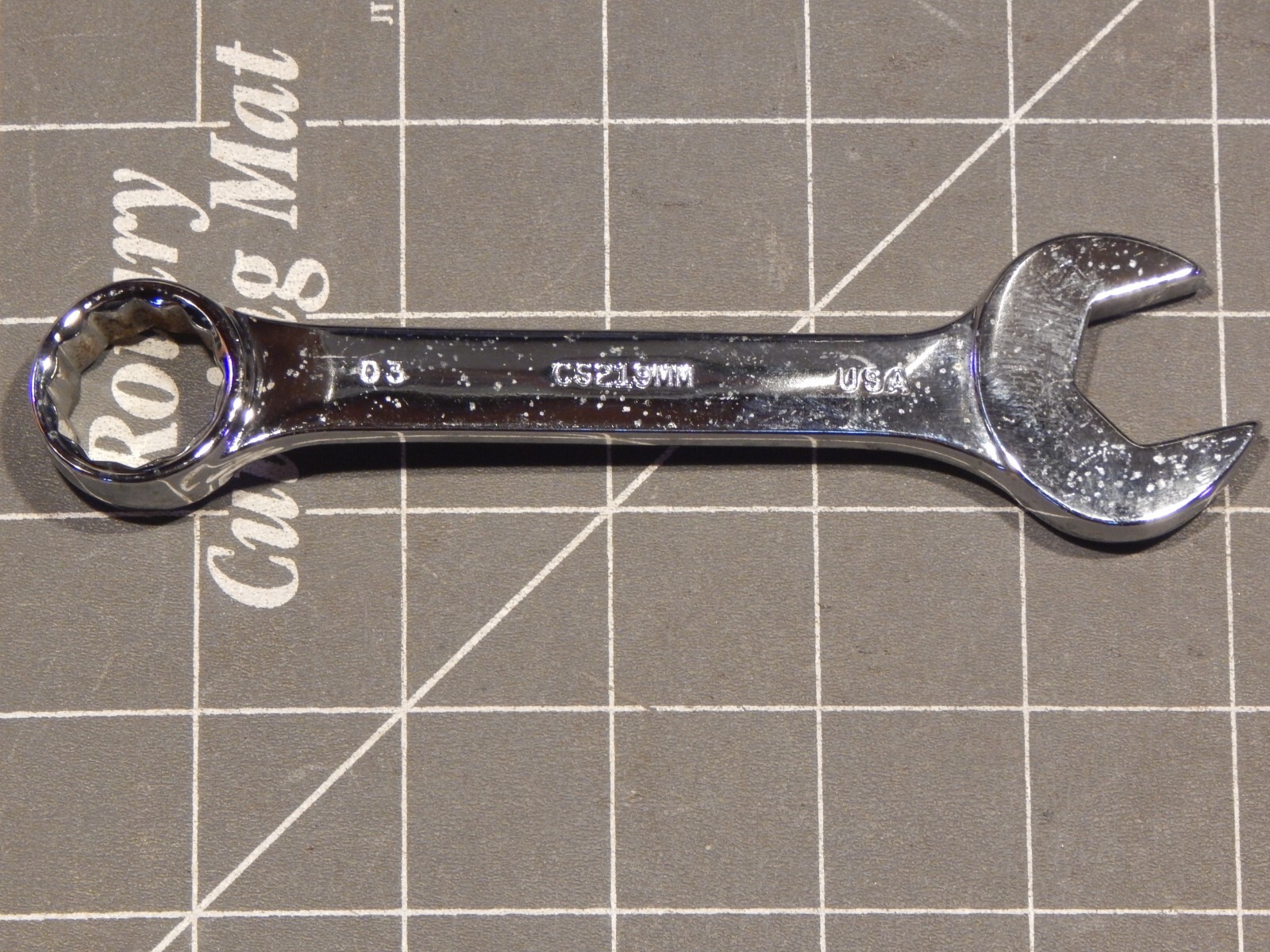 Mac Midget Stubby Short Combination Wrench 19MM CS219MM 12Pt 12 Point