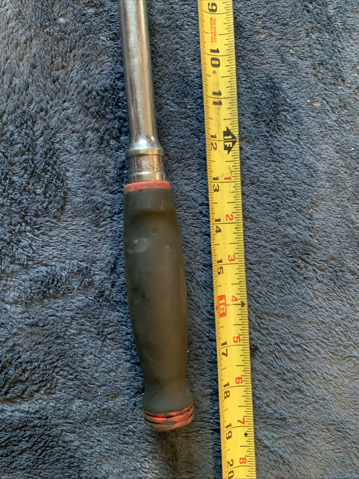 Snap On Shl80a, 1/2” Drive Ratchet, Soft Grip, Used, See Pics….