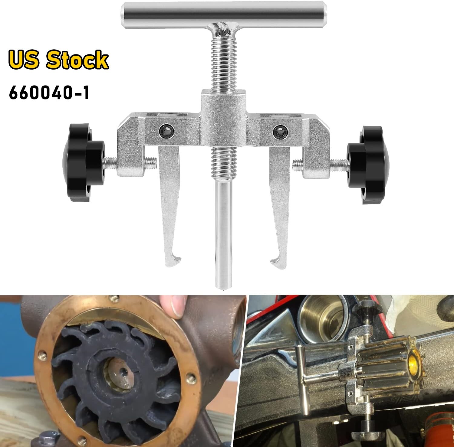 660040-1 Impeller Puller Removal Tool Fit Jabsco Pump Diameter 2-1/4″ to 2-9/16″