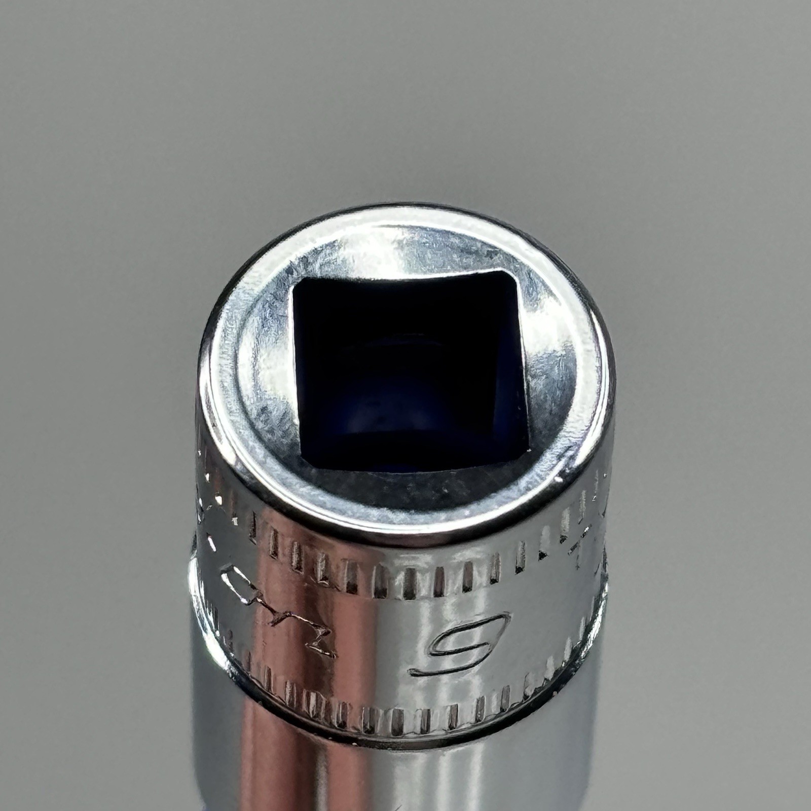 Snap On Tools TMM9 1/4 Dr 6Pt Metric 9mm Flank Dr Shallow Chrome Socket USA 2002