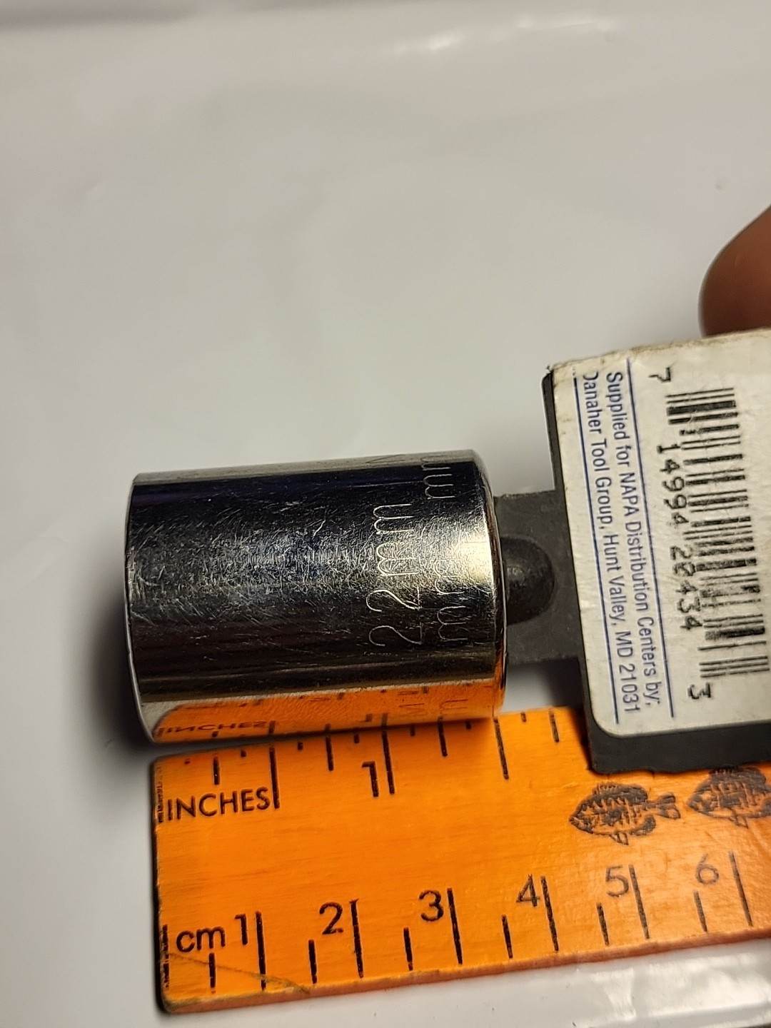 NAPA Tools 22mm 1/2 inch drive 12 point socket