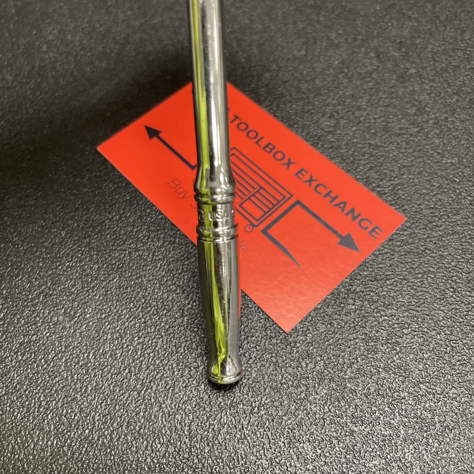 Snap-on Tools USA 1/4″ Drive Chrome Long Handle Fixed Head Ratchet TL72