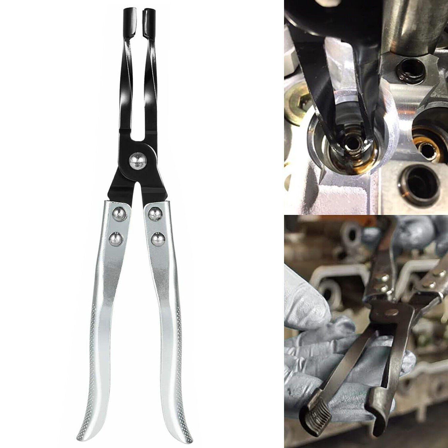 HW0107 Valve Stem Seal Pliers Seal Remover Tool Steel Fits for Most of Car✨