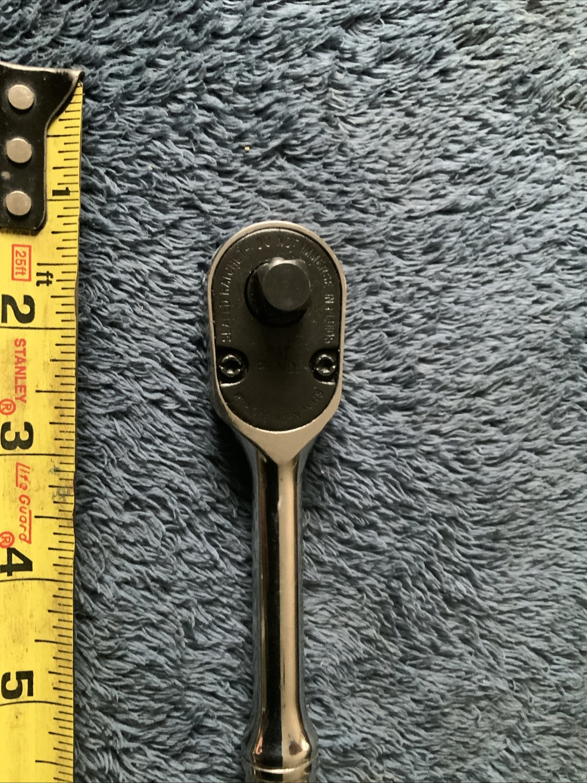 Snap On F80 3/8” Drive Ratchet…works Fine….initials etched On It….